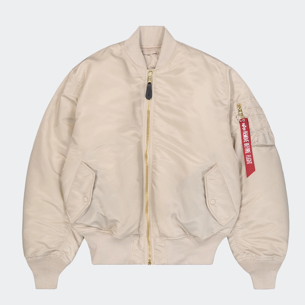 Alpha Industries MA-1 (HERITAGE) Bomberjacke - Organic Beige