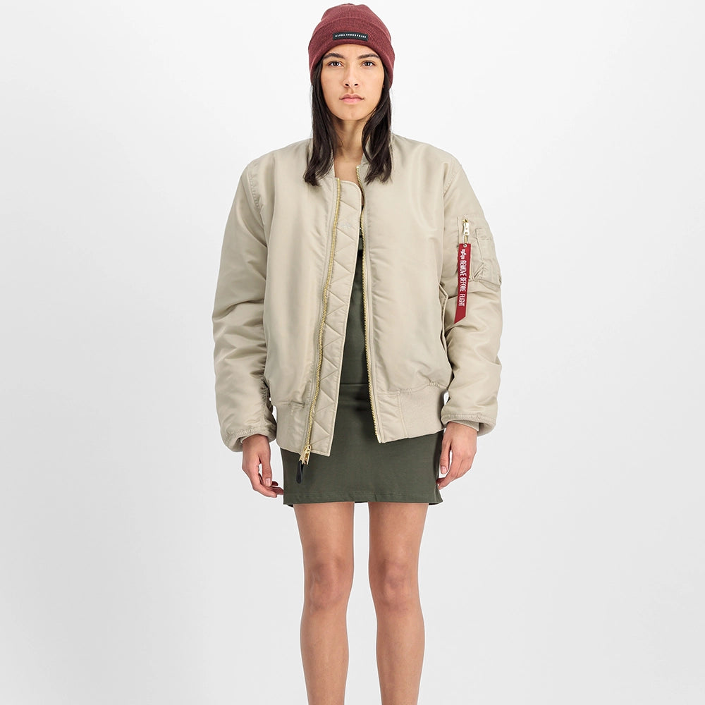 Alpha Industries MA-1 (HERITAGE) Bomberjacke - Organic Beige