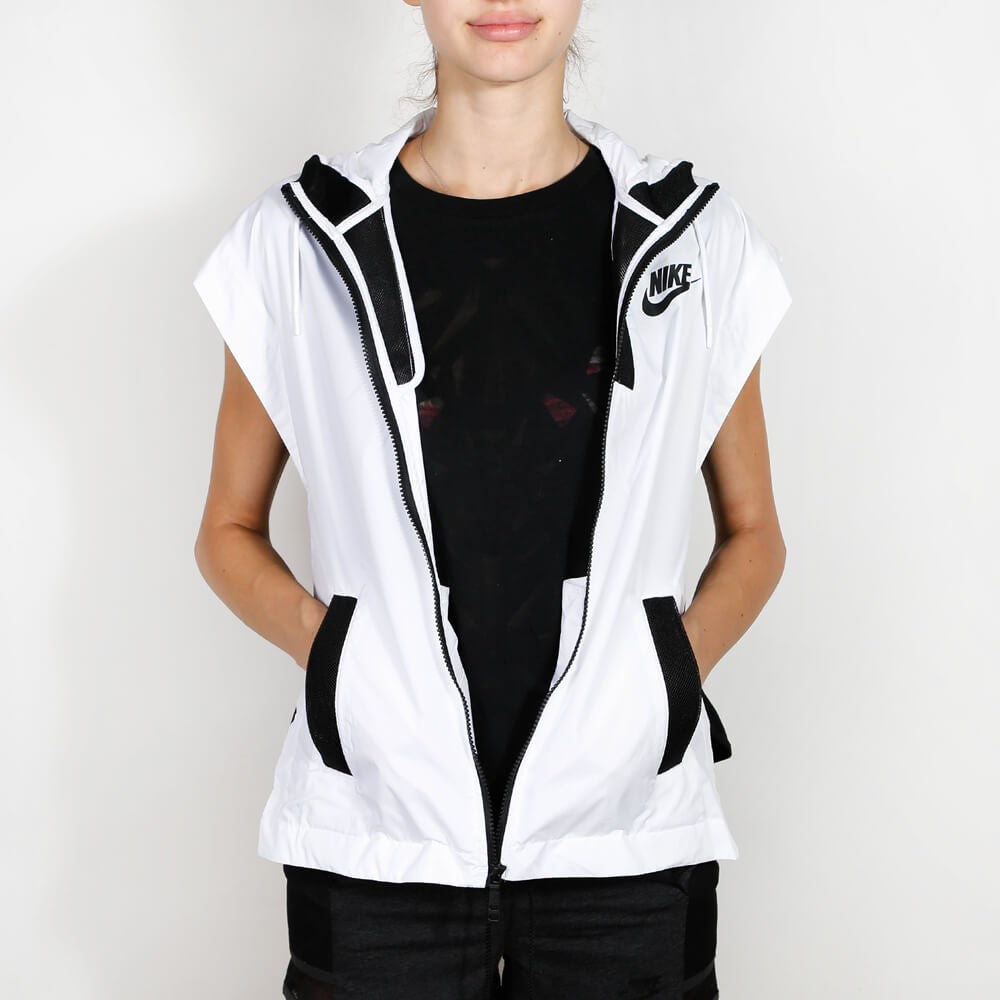 Nike Wmns Tech Hypermesh Vest - White / Black - Black
