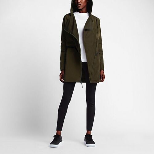 Nike Wmns Bonded Parka - Dark Loden / Black