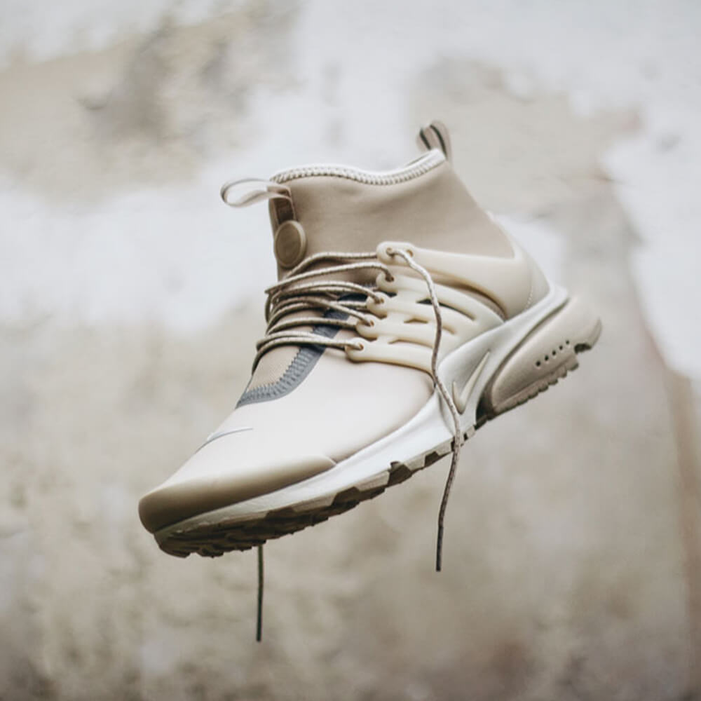 Nike Wmns Air Presto Mid Utility - String / String - Reflect Silver - Light Bone