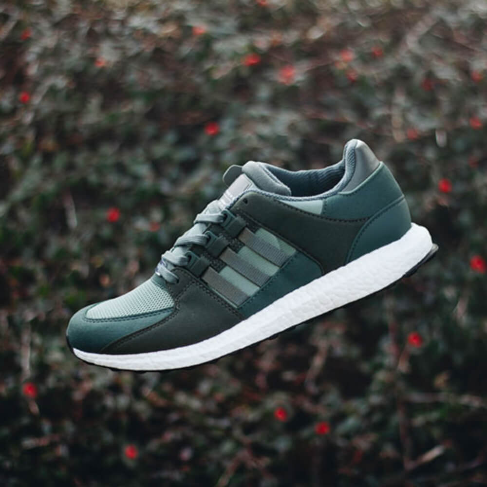 adidas gazelle silver green womens Adidas Equipment Support Ultra: Trace Green