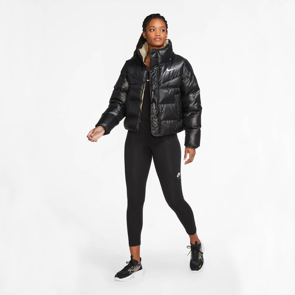 Nike Wmns Down-Fill Jacket - Black / Mystic Stone / White