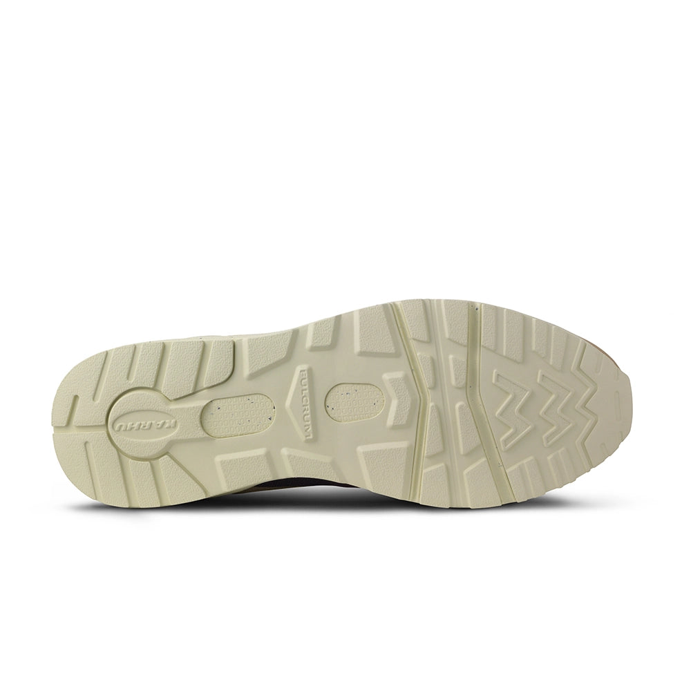 "Karhu Fusion 2.0 Sneaker Herren Flower Pack Warm Taupe Mango Mint Ansicht Sohle bei Stickabush Berlin.“