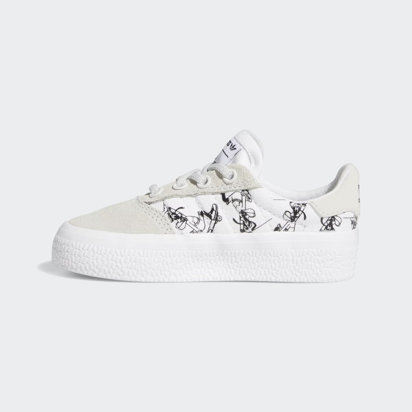 Adidas Kinderschuhe 3MC X Disney Sport Goofy White stab retro sneaker air force one damen retro sneaker damen snkraddicted streetwear marken schuhe 80er jahre sneakerjagers adidas limited edition 80er schuhe retro sneaker seltene sneaker adidas sonderedition