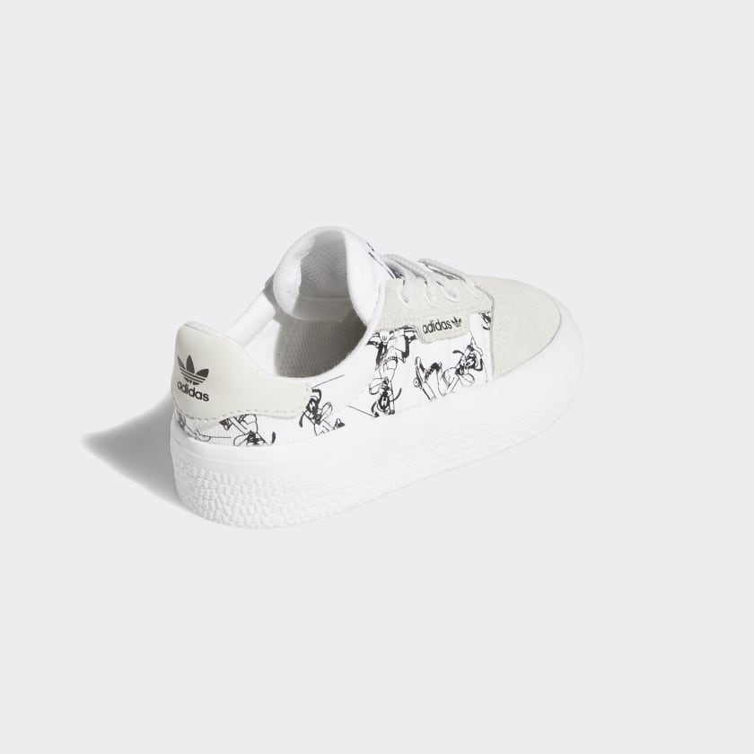 Adidas Kinderschuhe 3MC X Disney Sport Goofy White stab retro sneaker air force one damen retro sneaker damen snkraddicted streetwear marken schuhe 80er jahre sneakerjagers adidas limited edition 80er schuhe retro sneaker seltene sneaker adidas sonderedition