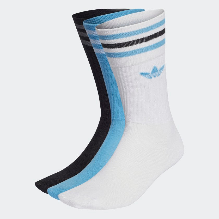 Adidas Solid Crew Socks: 3er-Pack STAB