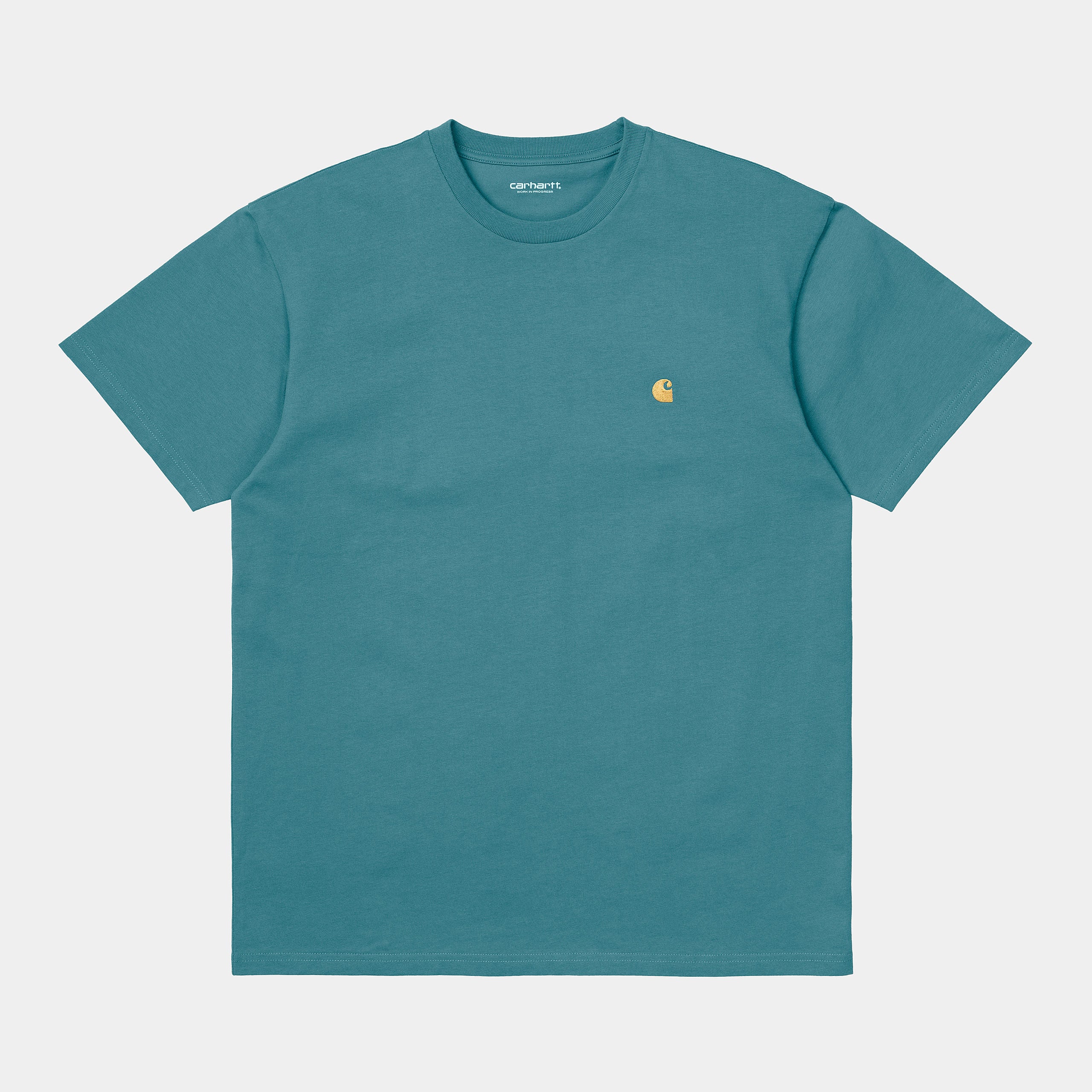 Carhartt WIP S/S Chase T-Shirt: Hydro - STAB T-Shirt, günstig t shirt kaufen,Streetwear in Berlin,Sneaker Shop,Adidas Schuhe