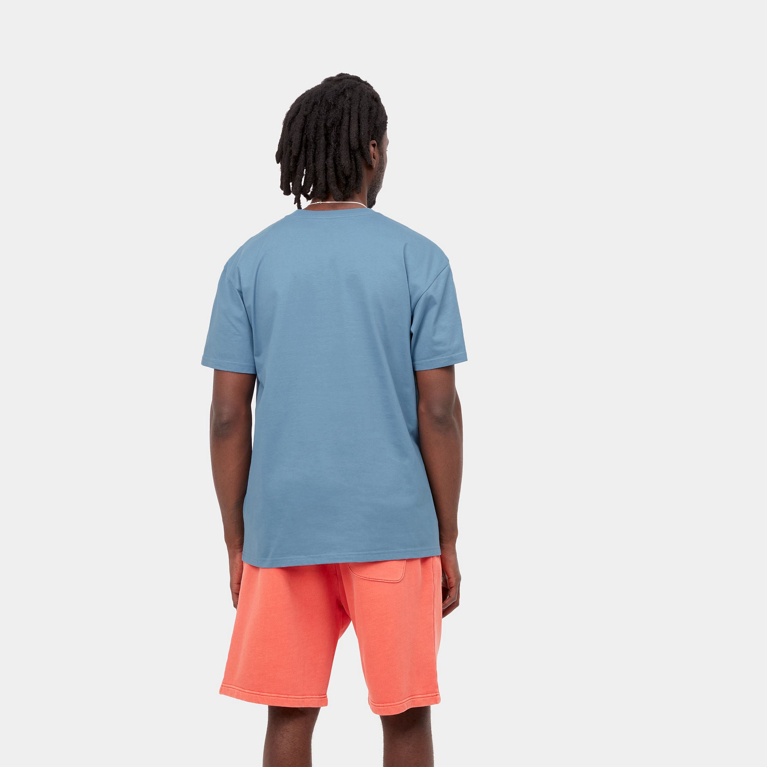 Carhartt WIP S/S Chase T-Shirt: Icy Water - STAB T Shirt, günstig t shirt kaufen, Streetwear in Berlin, Sneaker Shop, Schuhe.
