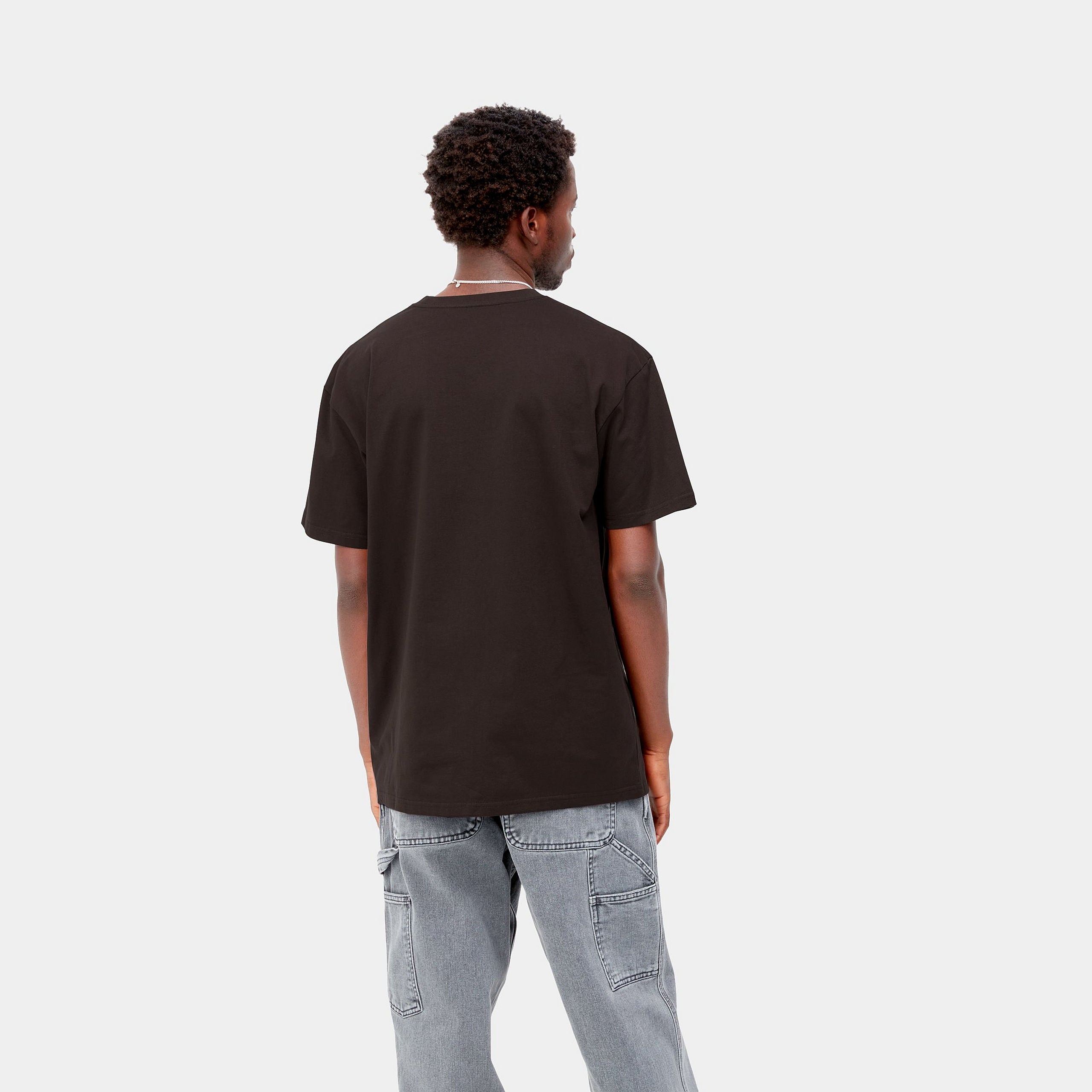 Carhartt WIP S/S Chase T-Shirt: Dark Umber - STAB T-Shirt, günstig t shirt kaufen,Streetwear in Berlin,Sneaker Shop,Adidas Schuhe
