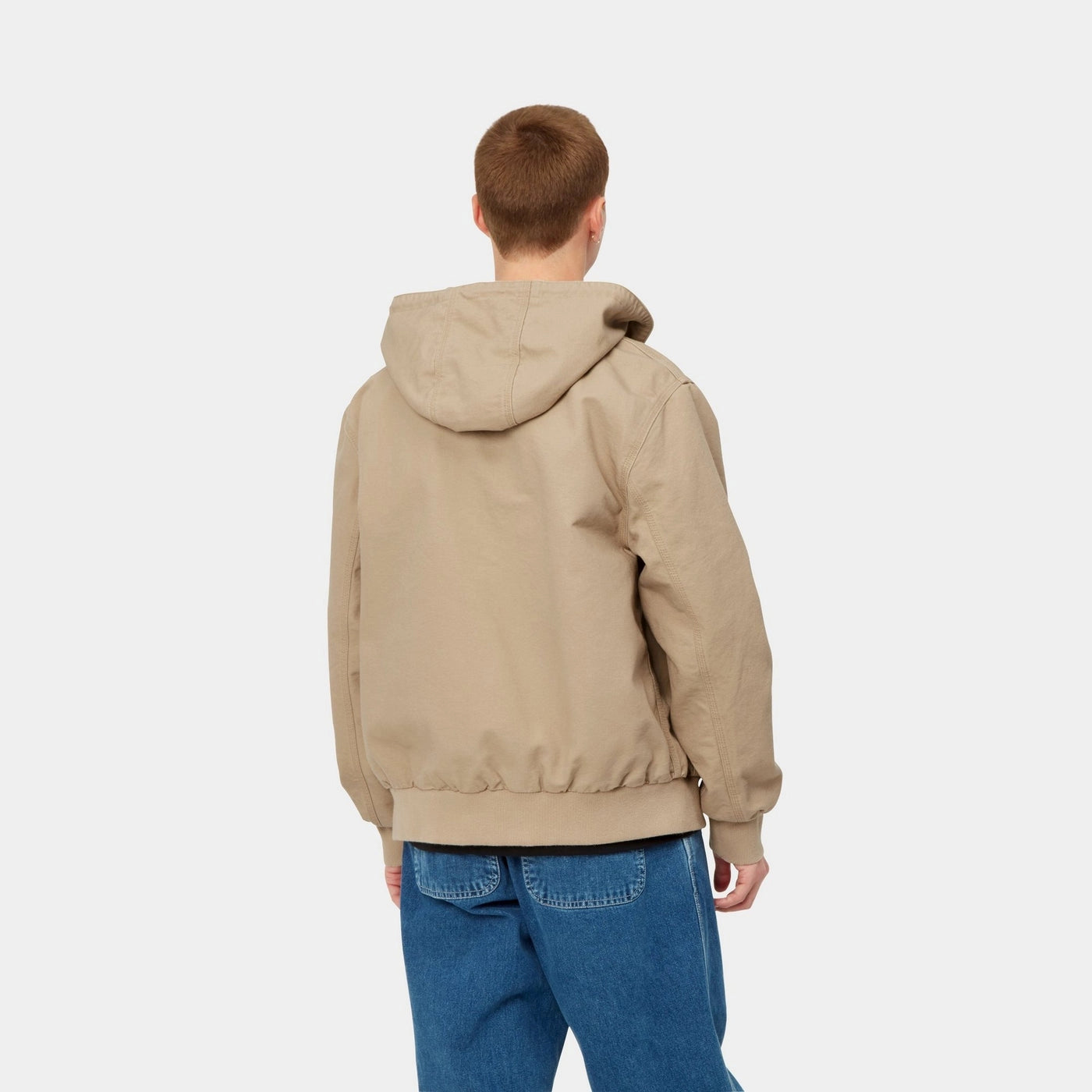 Carhartt WIP Active Jacke (Summer) - Dusty H Brown (rinsed)