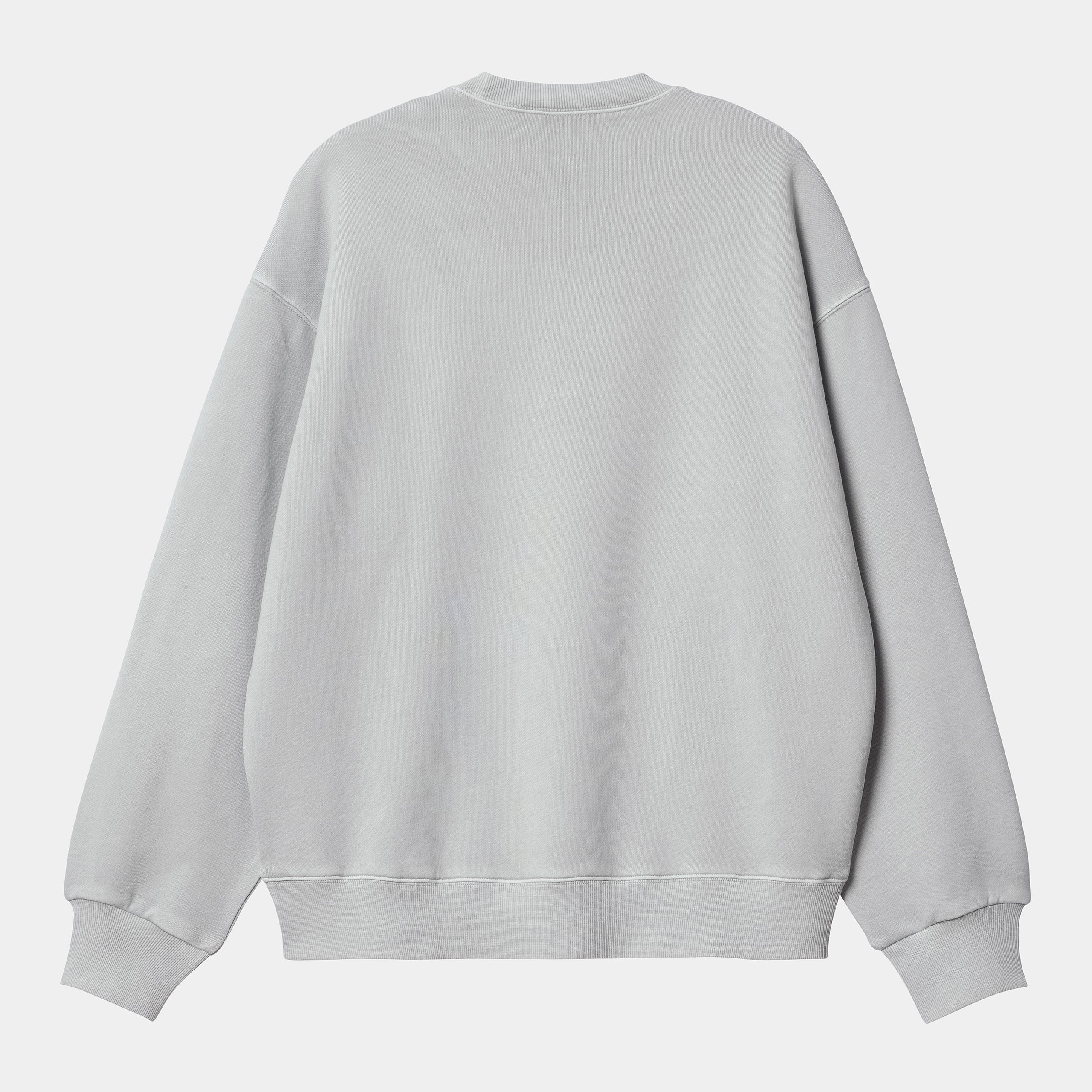 Carhartt WIP Nelson Sweat - Sonic Silver (garment dyed)