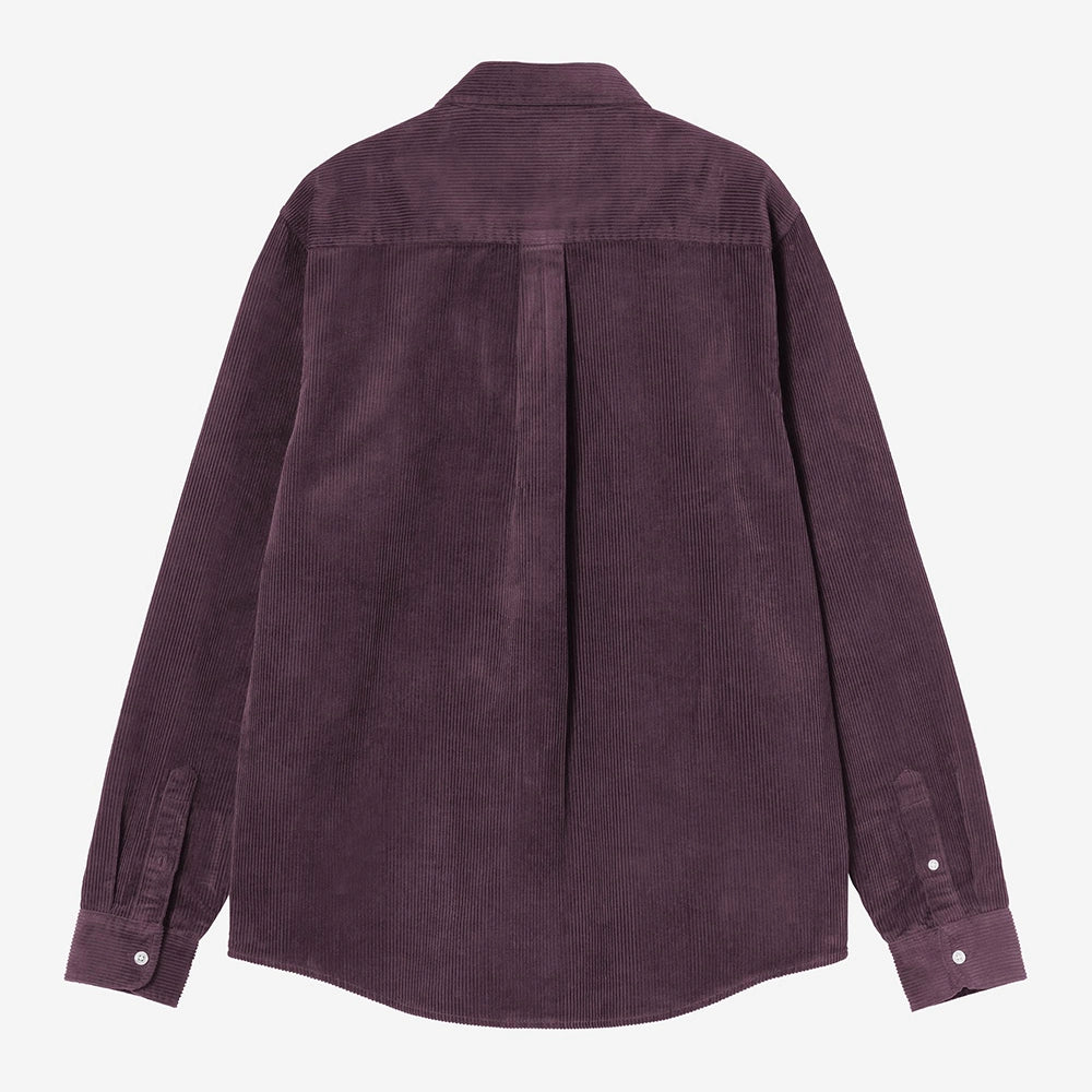 Carhartt WIP L/S Madison Cord Shirt - Cozy Purple