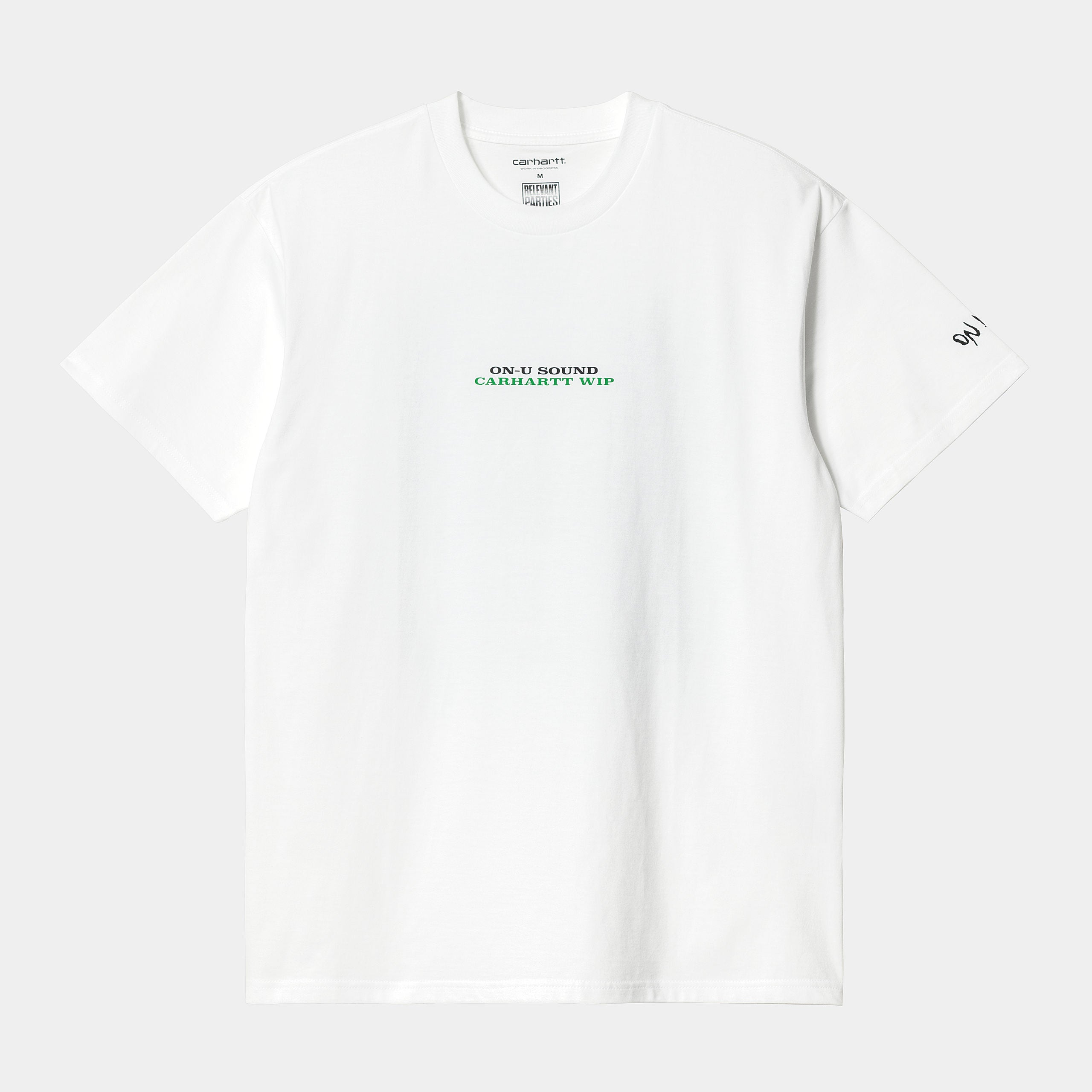 Carhartt WIP S/S On U Sound T-Shirt: White - STAB T Shirt, günstig t shirt kaufen, Streetwear in Berlin, Sneaker Shop, Adidas Schuhe.