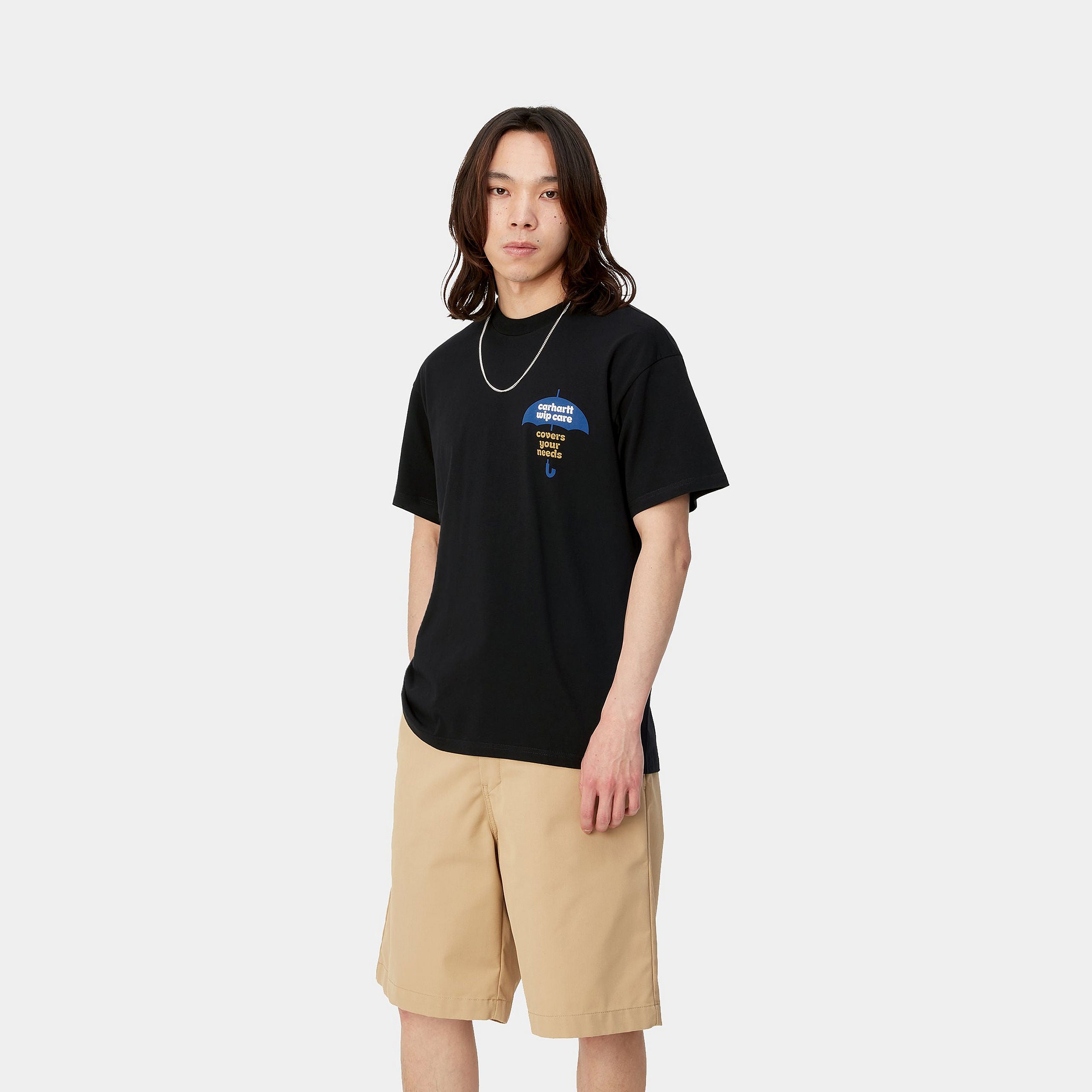 Carhartt WIP S/S Covers T-Shirt: Black - STAB T Shirt, günstig t shirt kaufen, Streetwear in Berlin, Sneaker Shop, Schuhe.