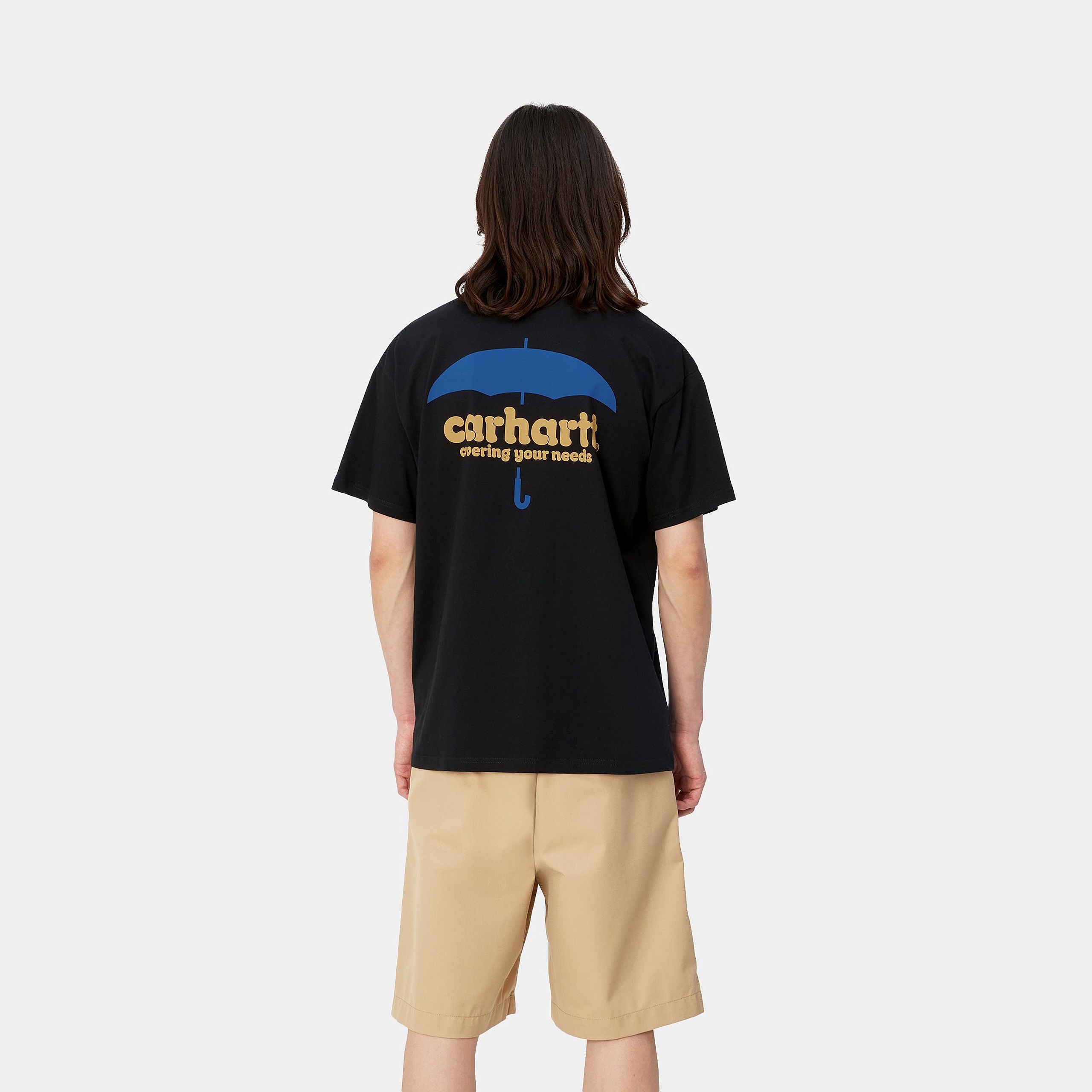 Carhartt WIP S/S Covers T-Shirt: Black - STAB T Shirt, günstig t shirt kaufen, Streetwear in Berlin, Sneaker Shop, Schuhe.