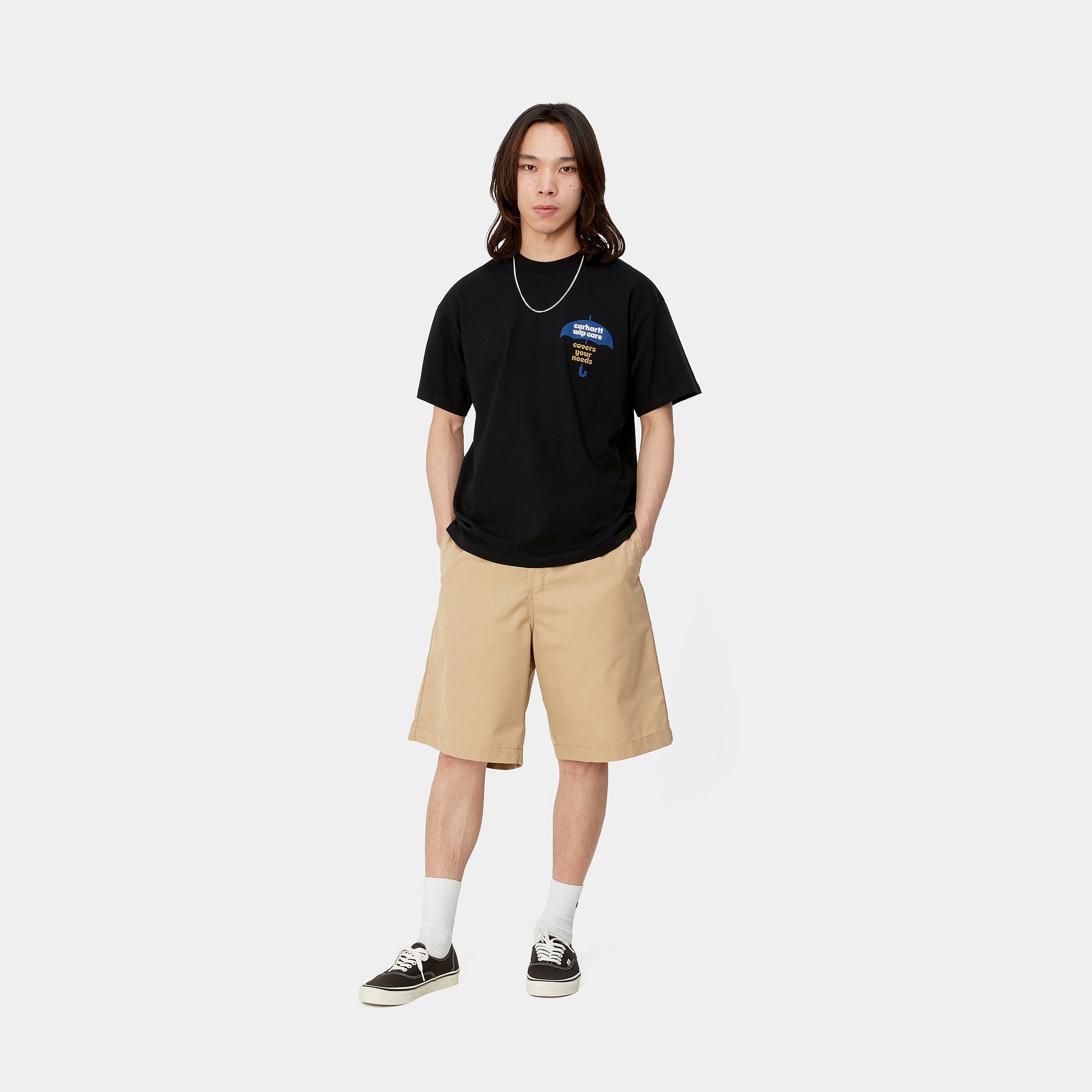 Carhartt WIP S/S Covers T-Shirt: Black - STAB T Shirt, günstig t shirt kaufen, Streetwear in Berlin, Sneaker Shop, Schuhe.