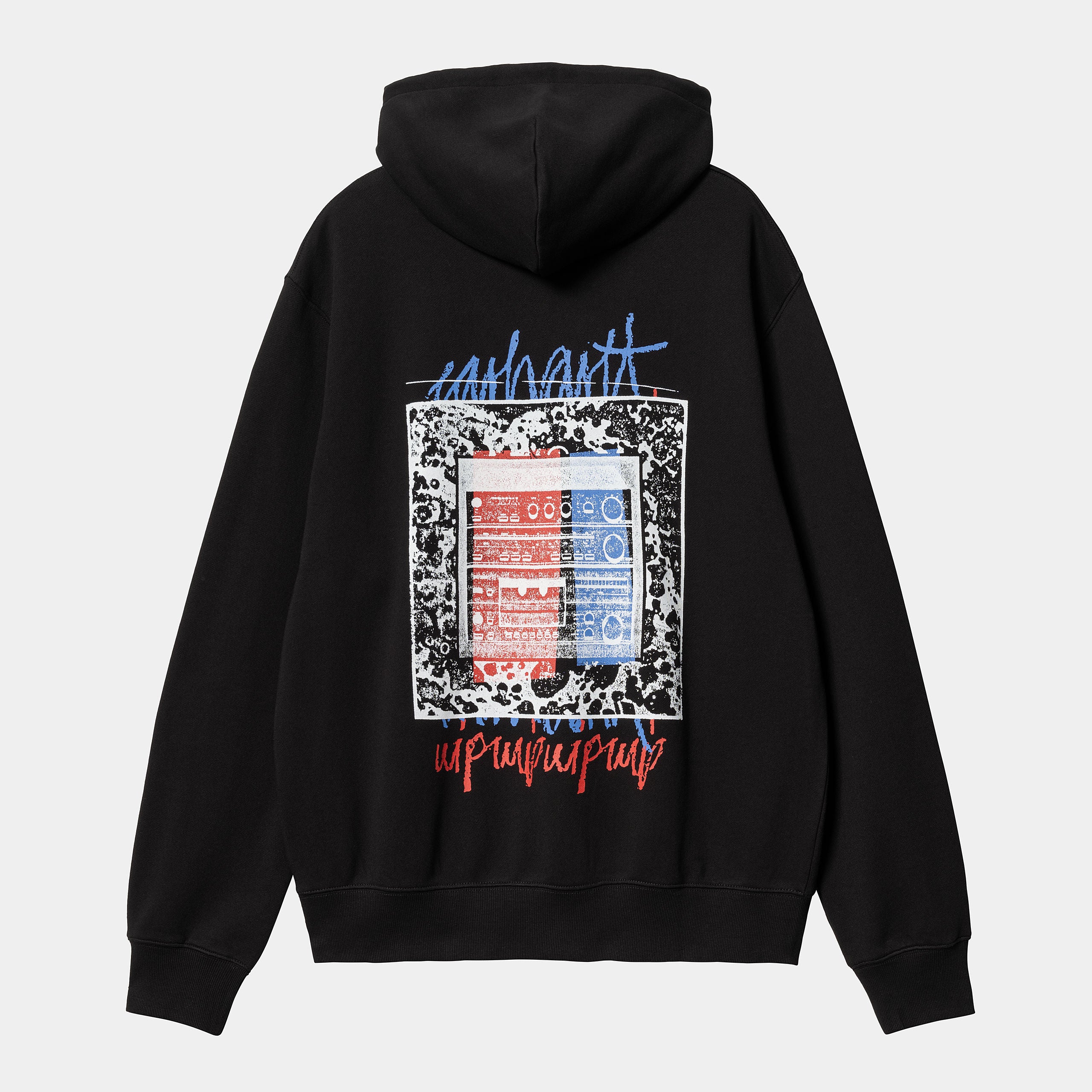 Carhartt WIP Hooded Stereo Sweat - Black - Bestelle jetzt deine STAB Streetwear von Carhartt WIP im Stickabush Onlineshop!