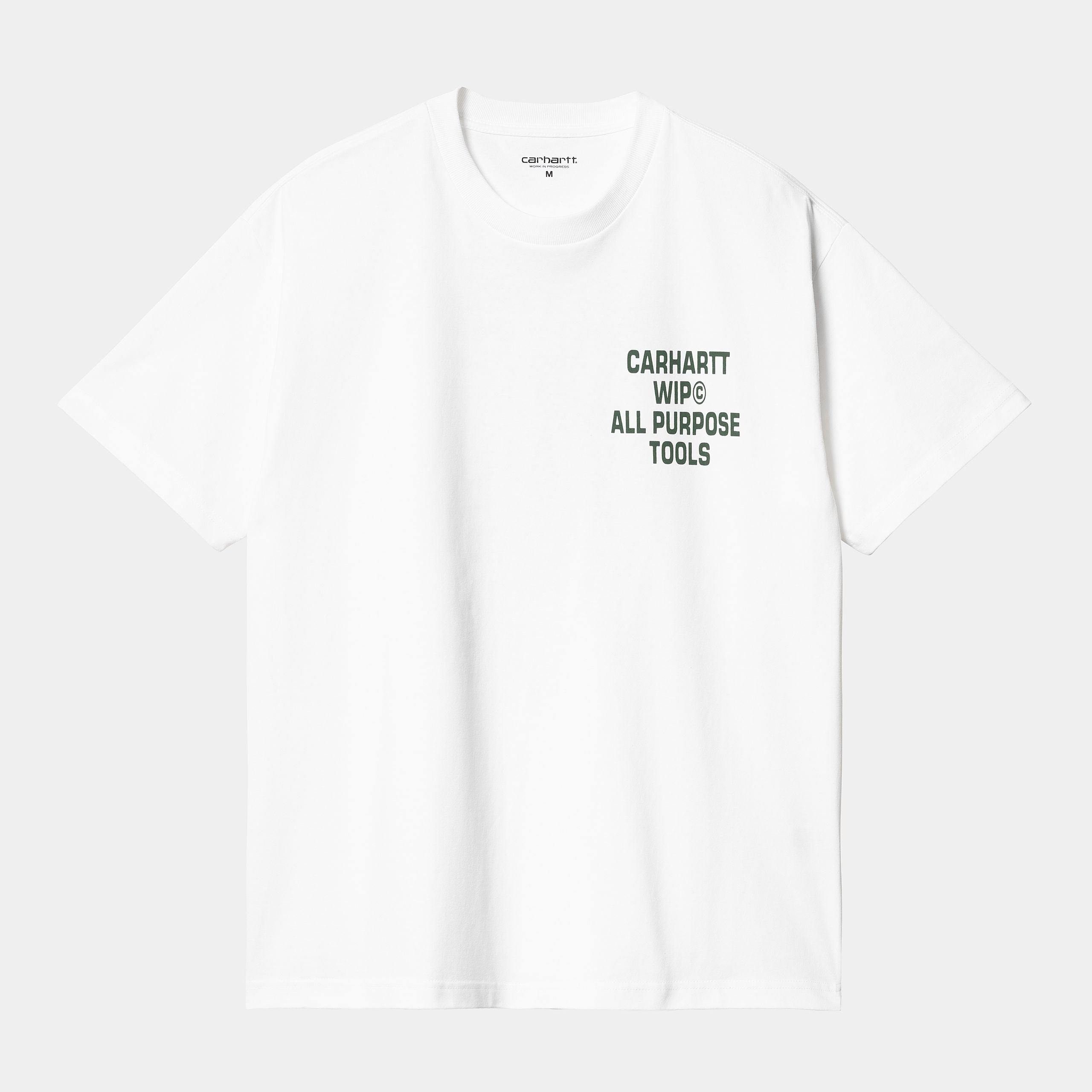 Carhartt WIP S/S Cross Screw T-Shirt: White - STAB T Shirt, günstig t shirt kaufen, Streetwear in Berlin, Sneaker Shop, Adidas Schuhe.