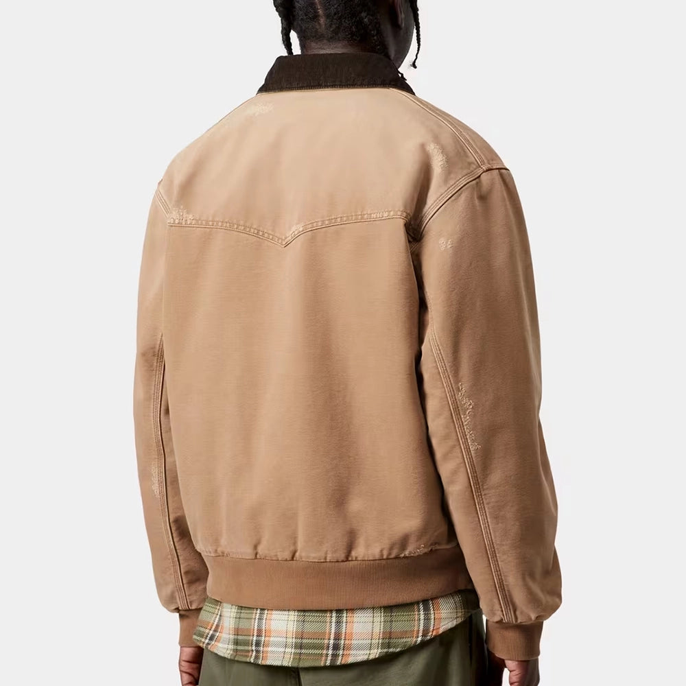 Carhartt WIP OG Santa Fe Jacket - Hamilton Brown / Tobacco (Grind washed)