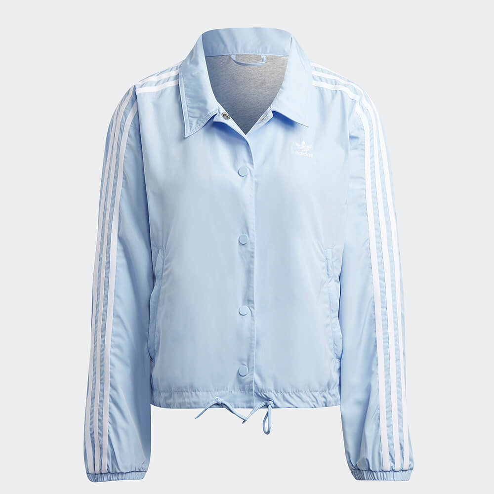 Adidas Classics Coach Jacket W: Blue Dawn / White