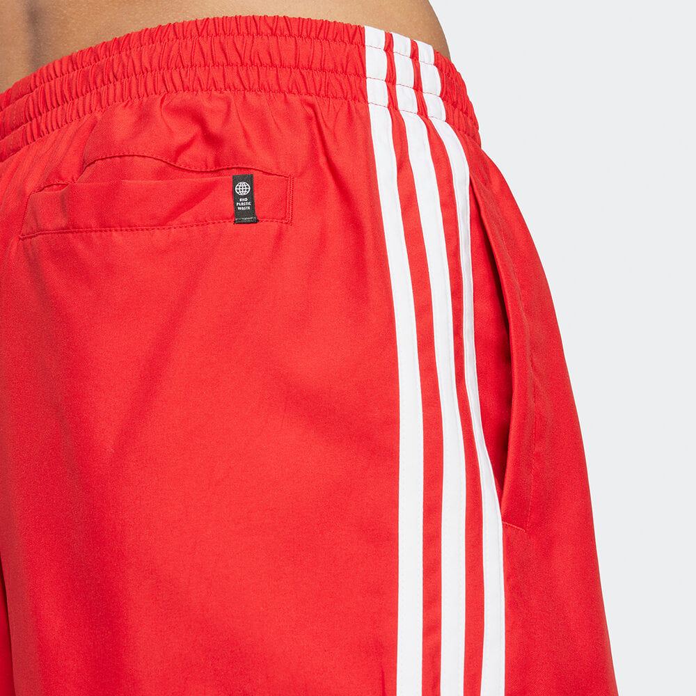 Adidas 3-Stripes Swim Shorts Rot / Weiß   stab retro sneaker  air force one damen  retro sneaker damen  snkraddicted  streetwear marken  schuhe 80er jahre  sneakerjagers  adidas limited edition  80er schuhe  retro sneaker  seltene sneaker  adidas sonderedition