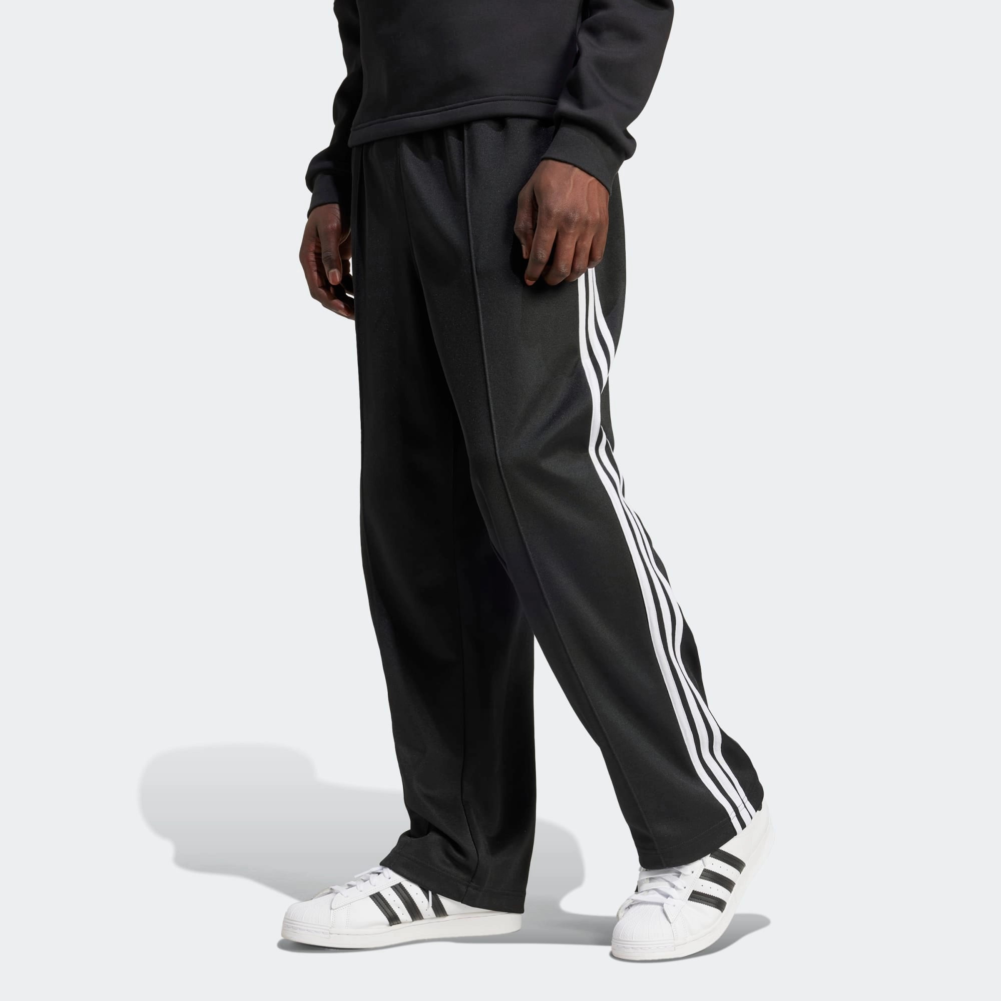Adidas Originals Baggy Track Pants - Black