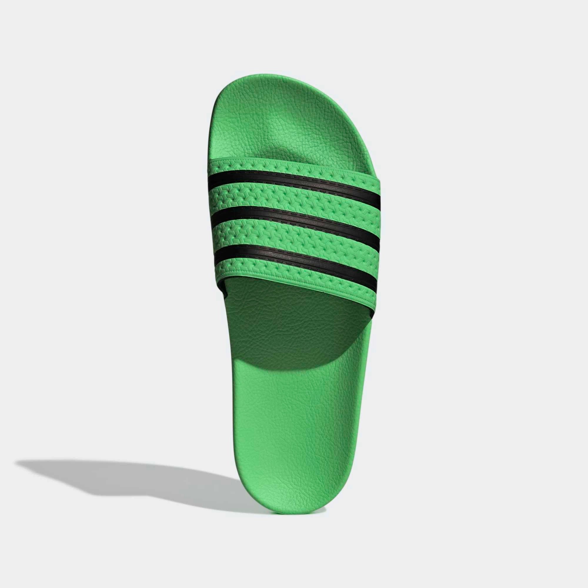 Adidas Adilette - Screaming Green / Core Black / Screaming Green