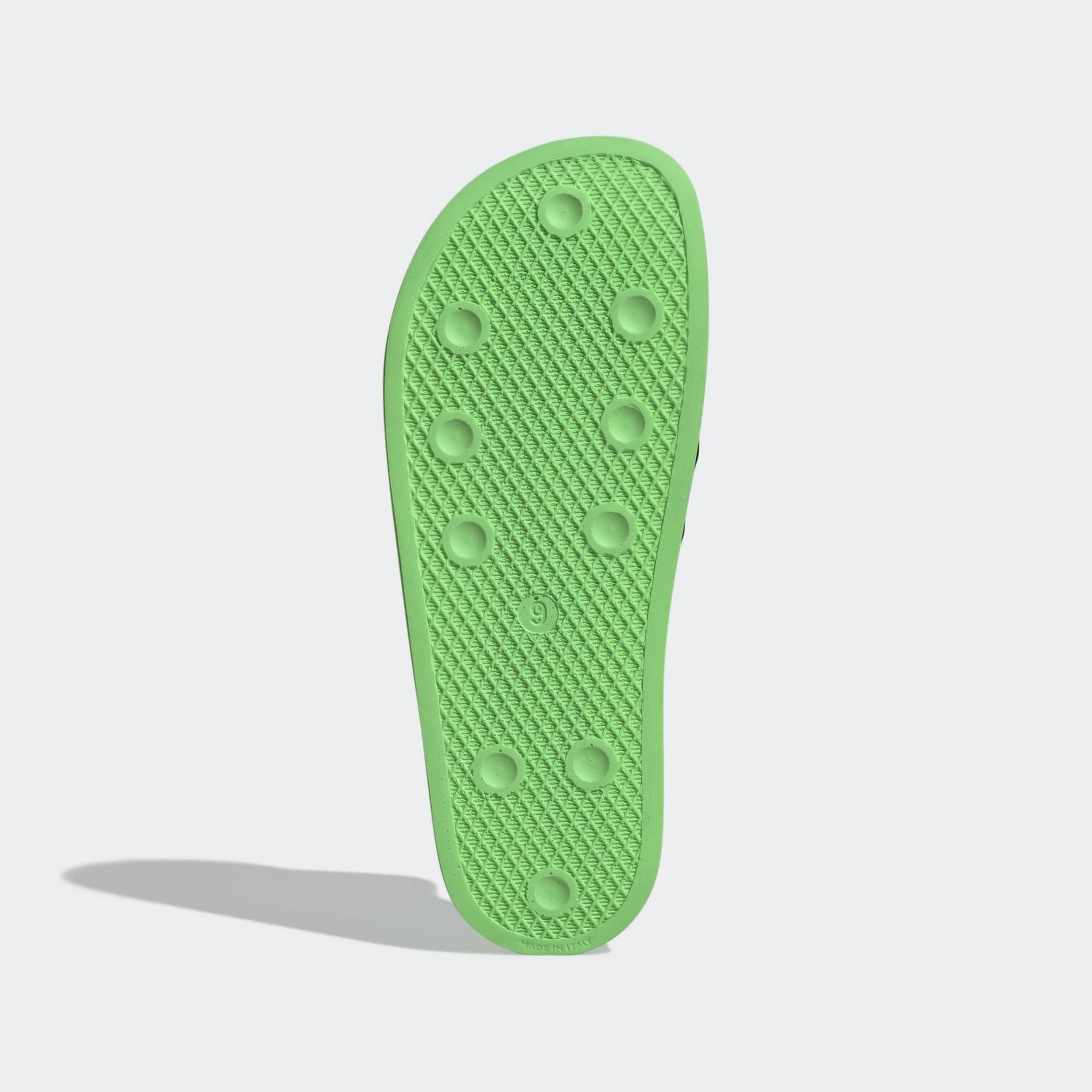 Adidas Adilette - Screaming Green / Core Black / Screaming Green