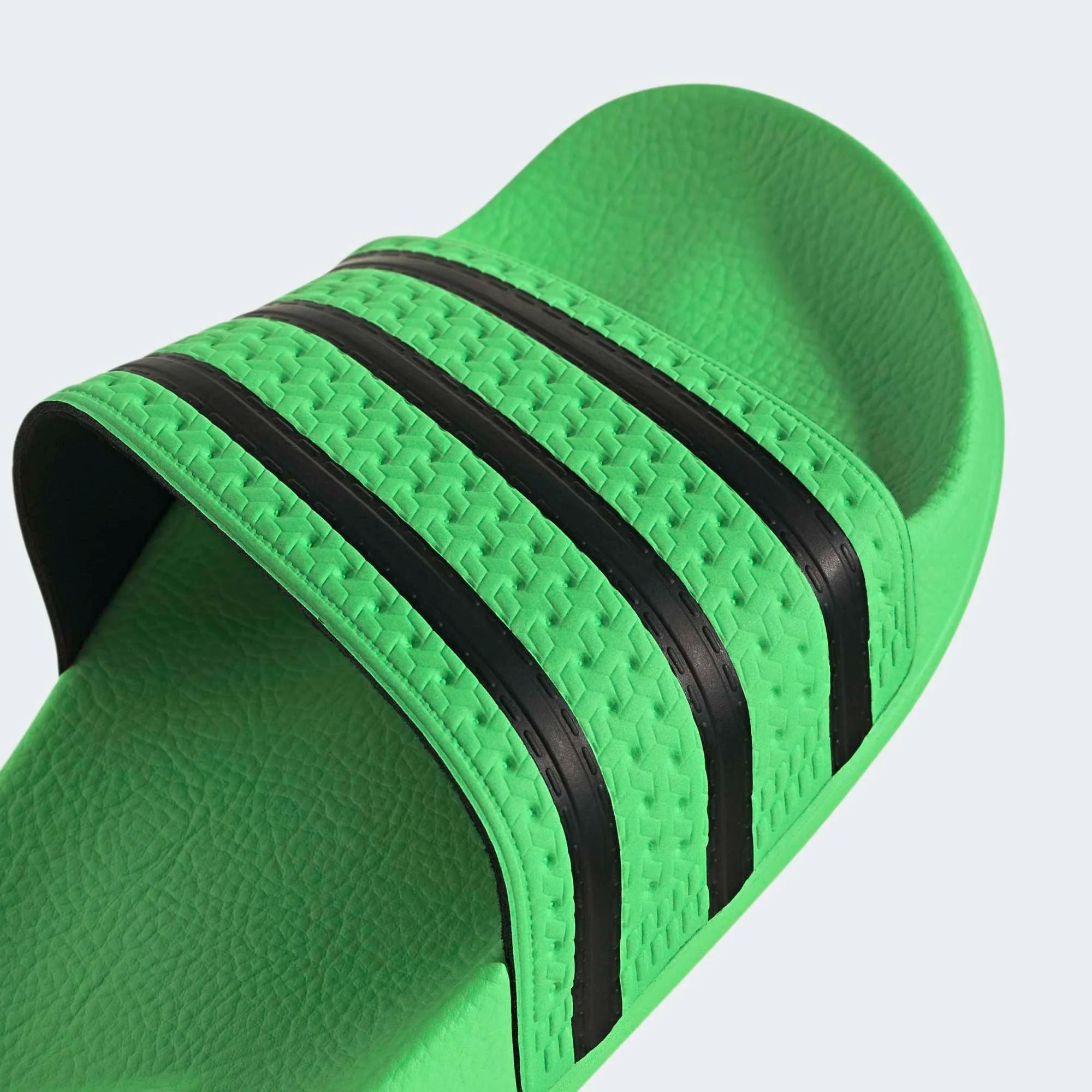 Adidas Adilette - Screaming Green / Core Black / Screaming Green