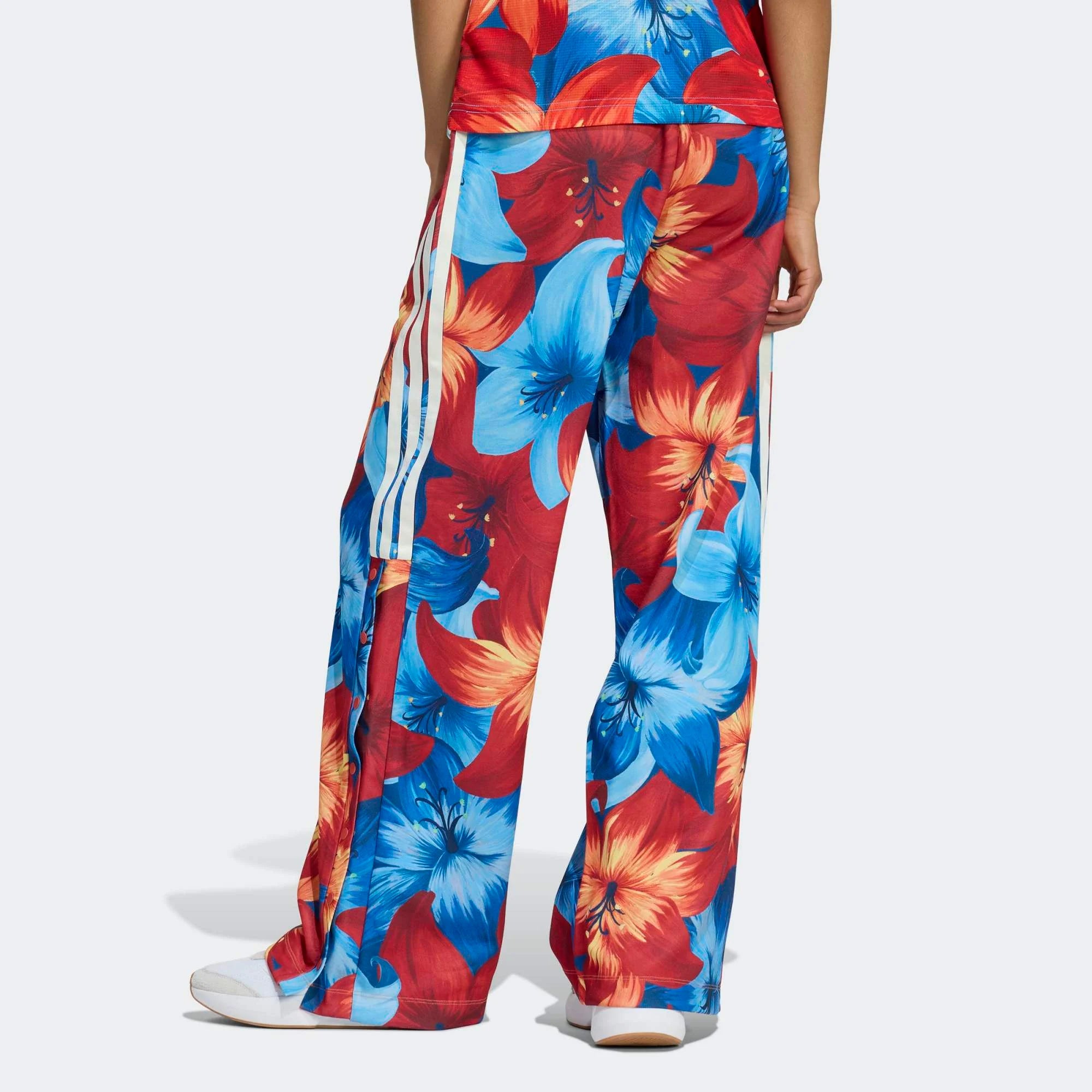 Adidas Classics Firebird Loose Track Pants W - Better Scarlet / Black / Off White