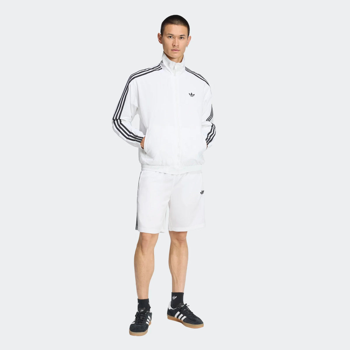 adidas Originals Firebird Woven Track Top – White