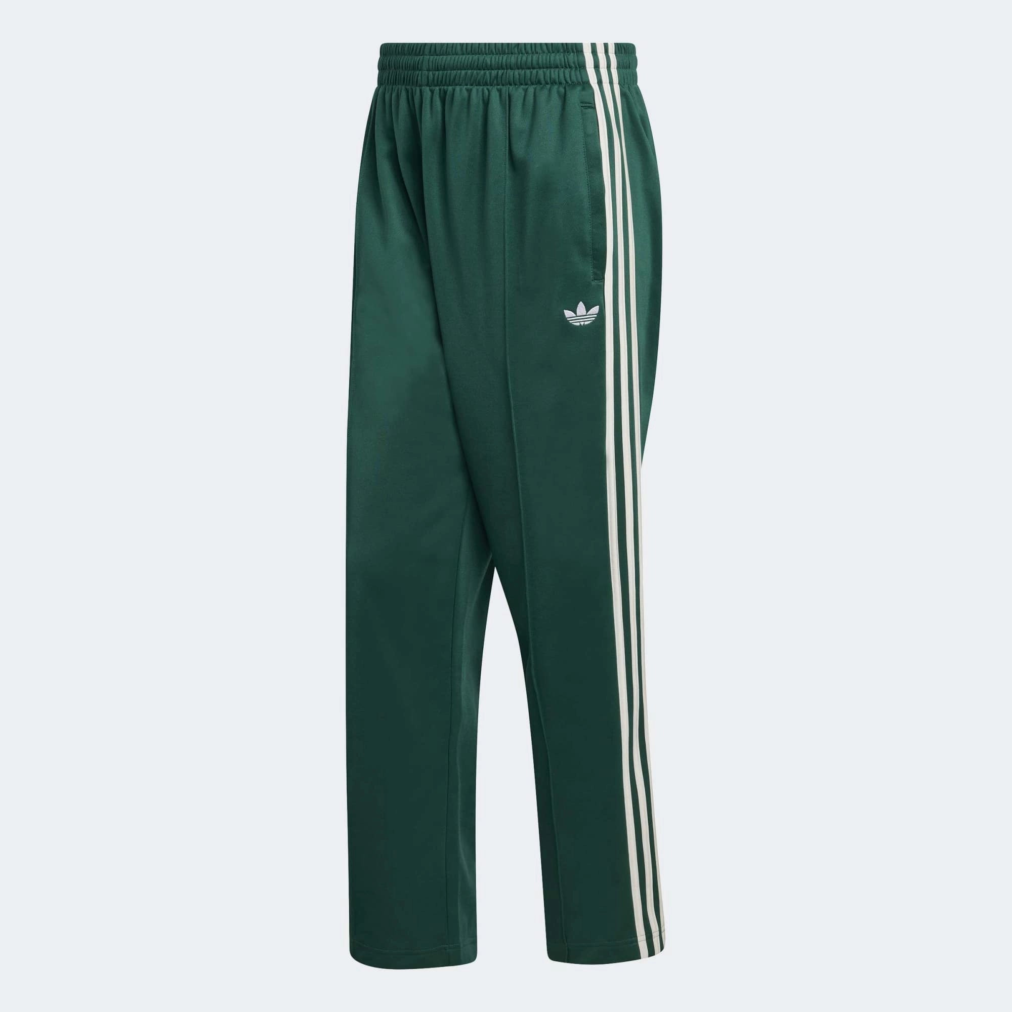 adidas Firebird Baggy Track Pant Collegiate Green | Stickabush