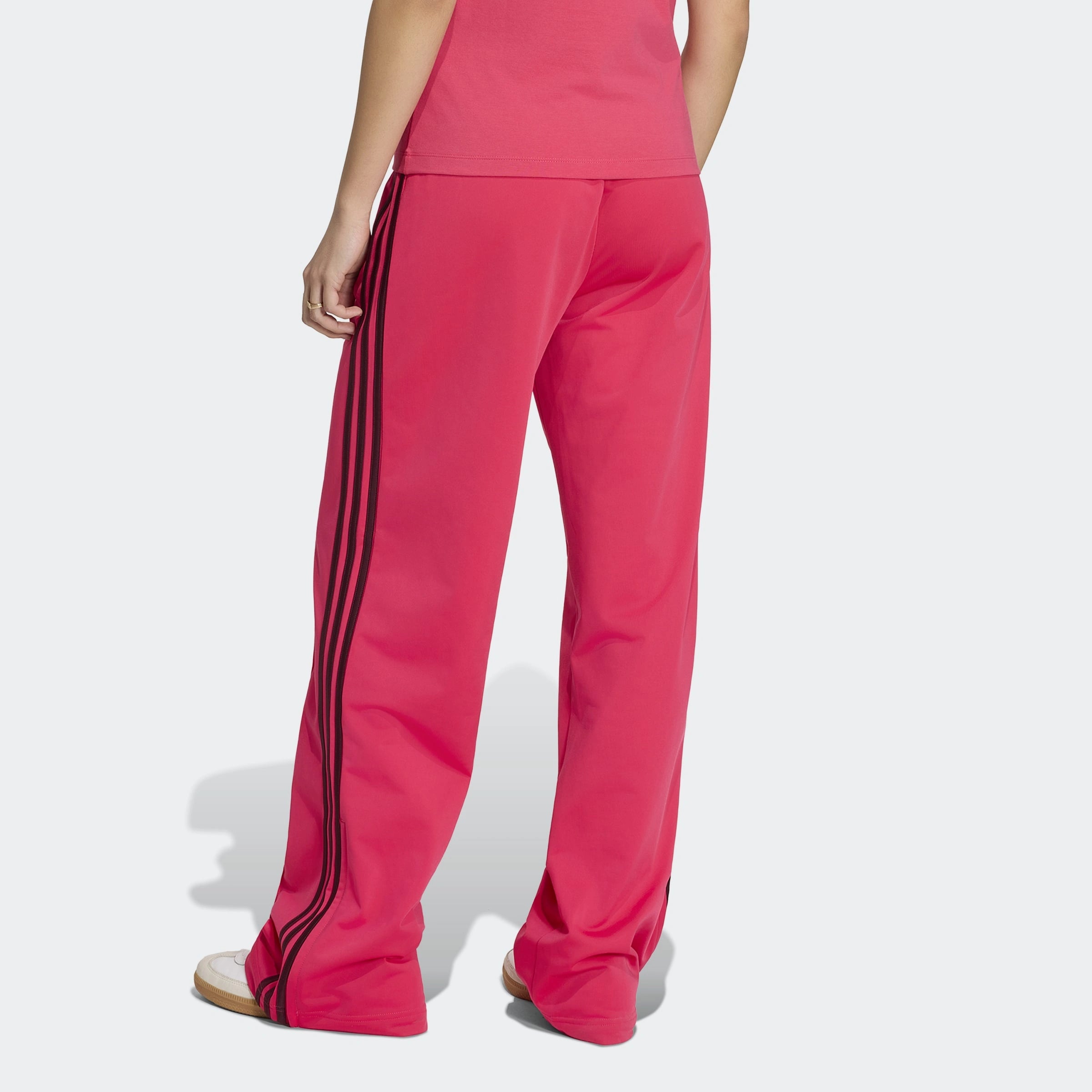 adidas Originals Firebird Loose Track Pants – Power Pink / Maroon
