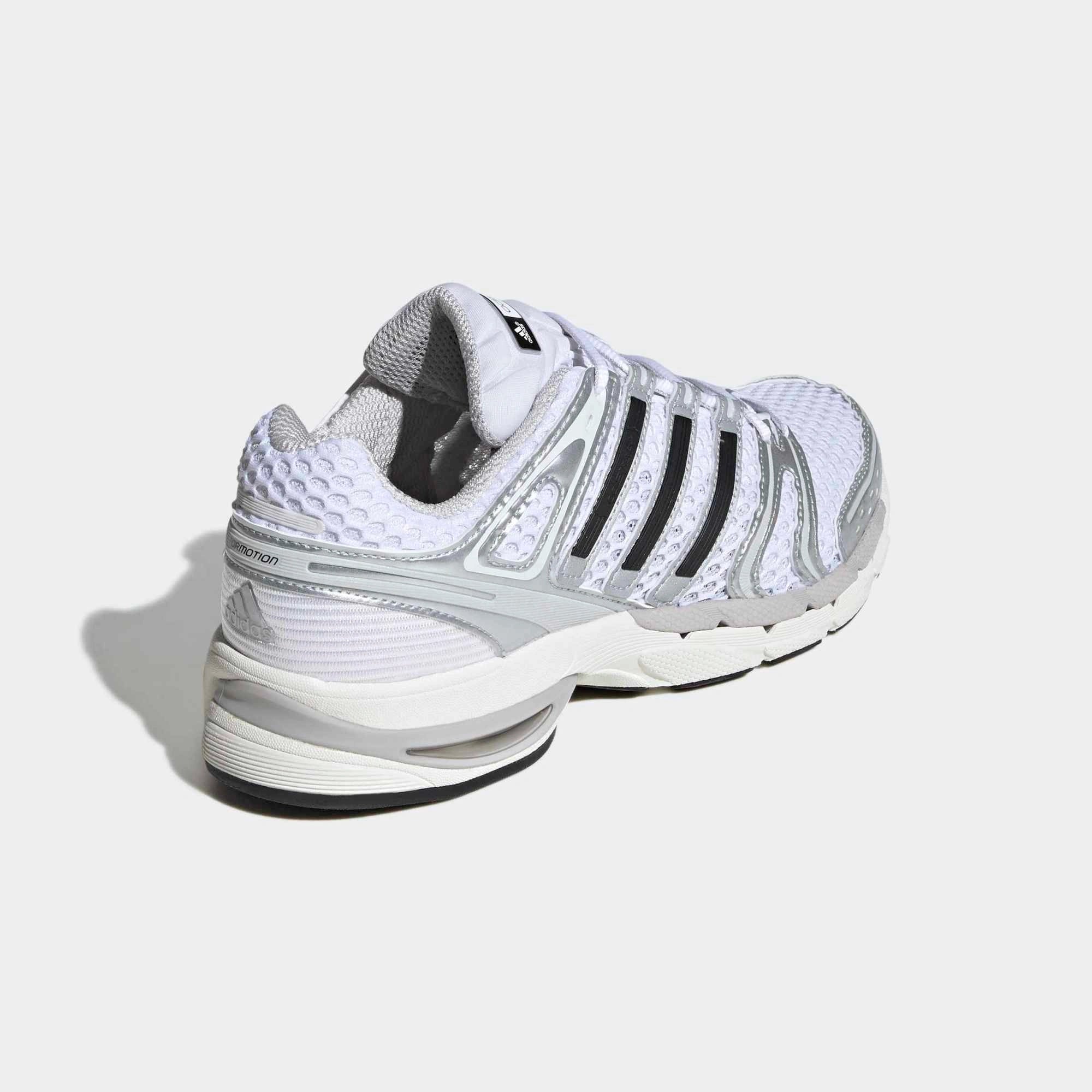 "adidas Originals Adistar Control 5 Herren Sneaker Silver Metallic (KI6121) – Retro-Tech Running Look bei Stickabush."