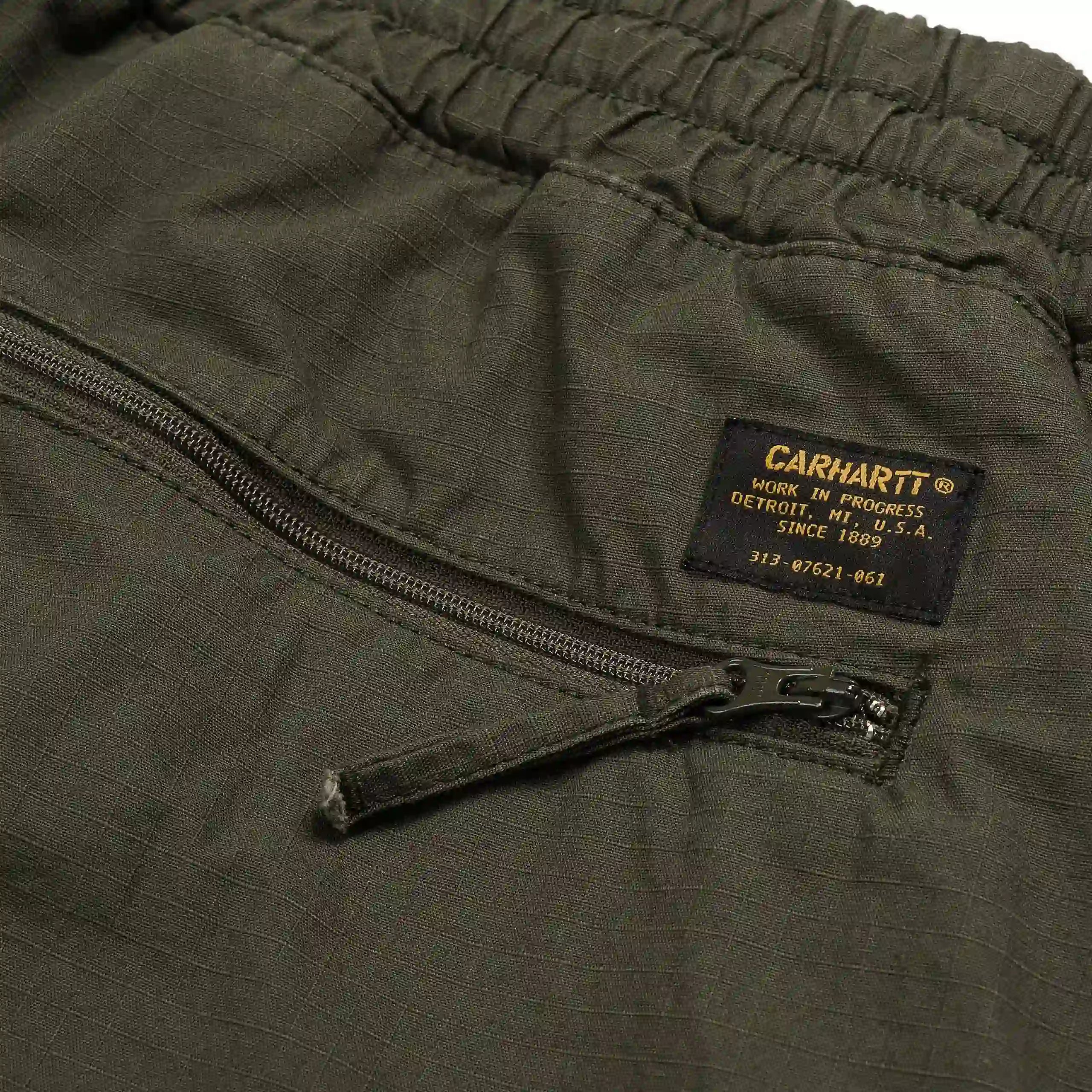 "Carhartt Hose Cargo Jogger Cypress I025932_63_02: Robuste und leichte Cargohose Herren mit Jogger Schnitt und langlebigem Ripstop Material ."