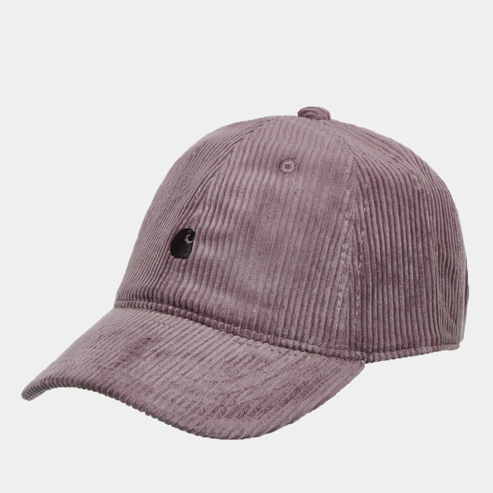 Carhartt WIP Harlem Cap - Misty Thistle / Black