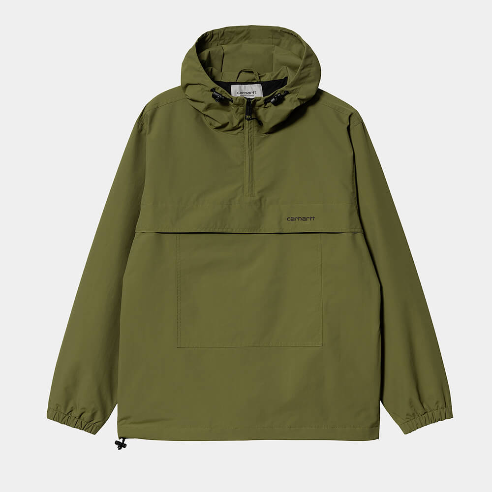 Carhartt WIP Windbreaker Pullover (Summer) Kiwi/Black Stickabush