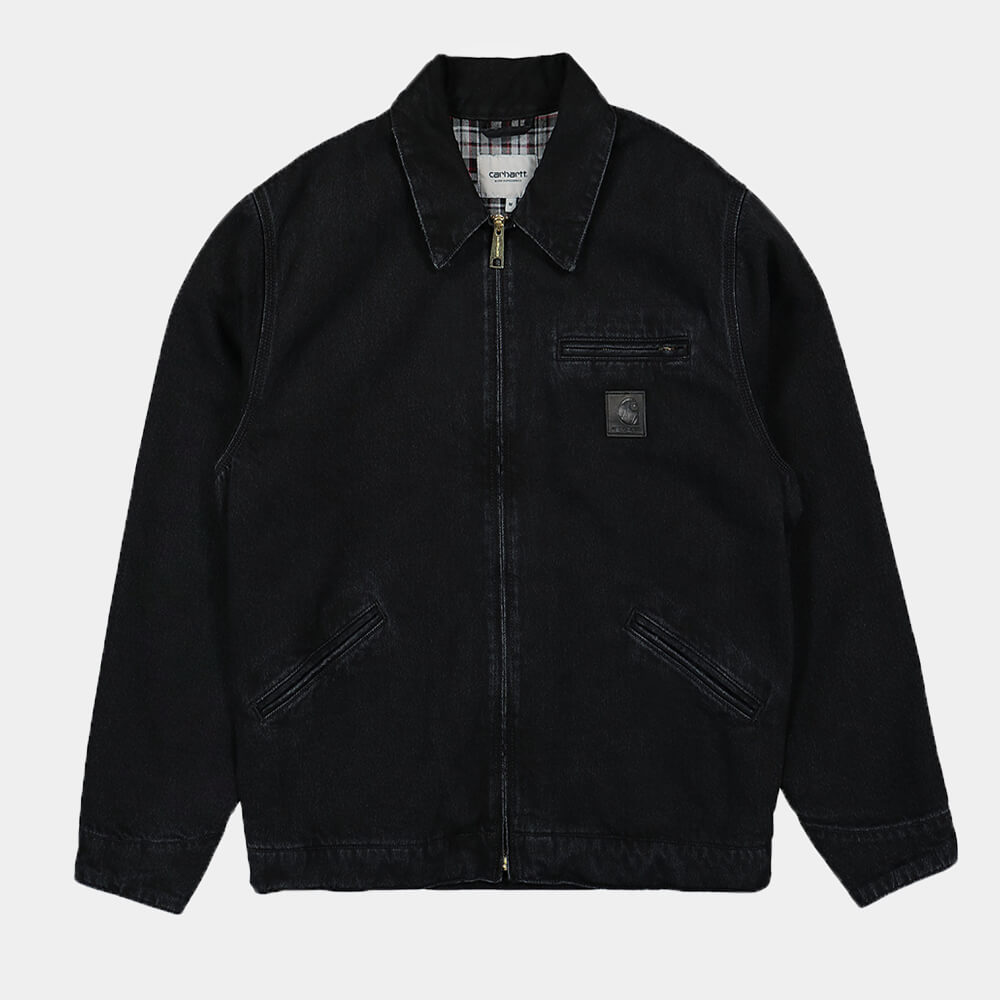 Carhartt WIP Rider Jacket - Black (stone washed)