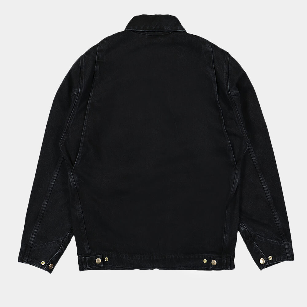 Carhartt WIP Rider Jacket - Black (stone washed)