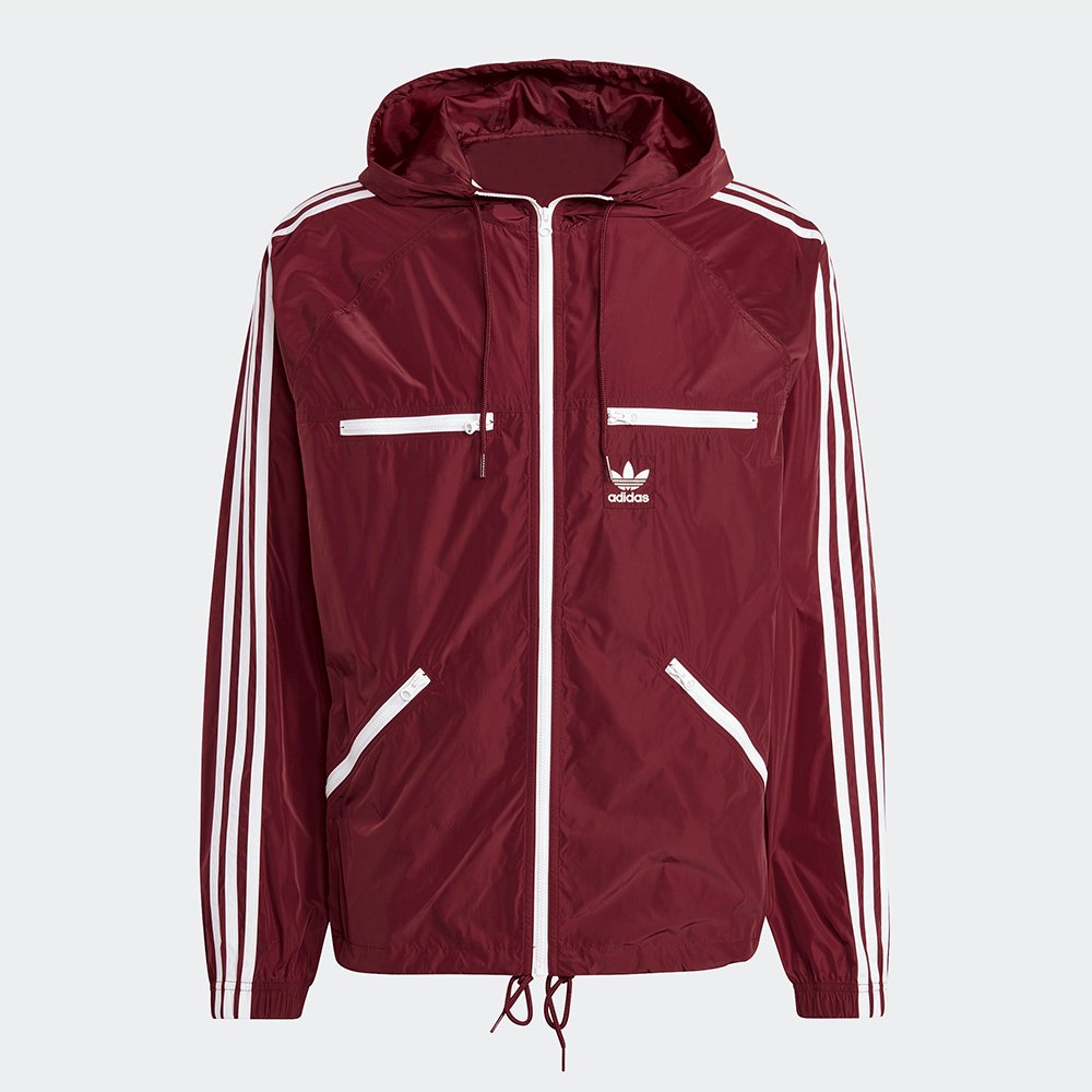 Maroon Adibreak Windbreaker STAB Adidas Classics Windbreaker