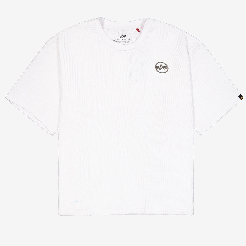 Alpha Industries Studio Waffle T-Shirt - White