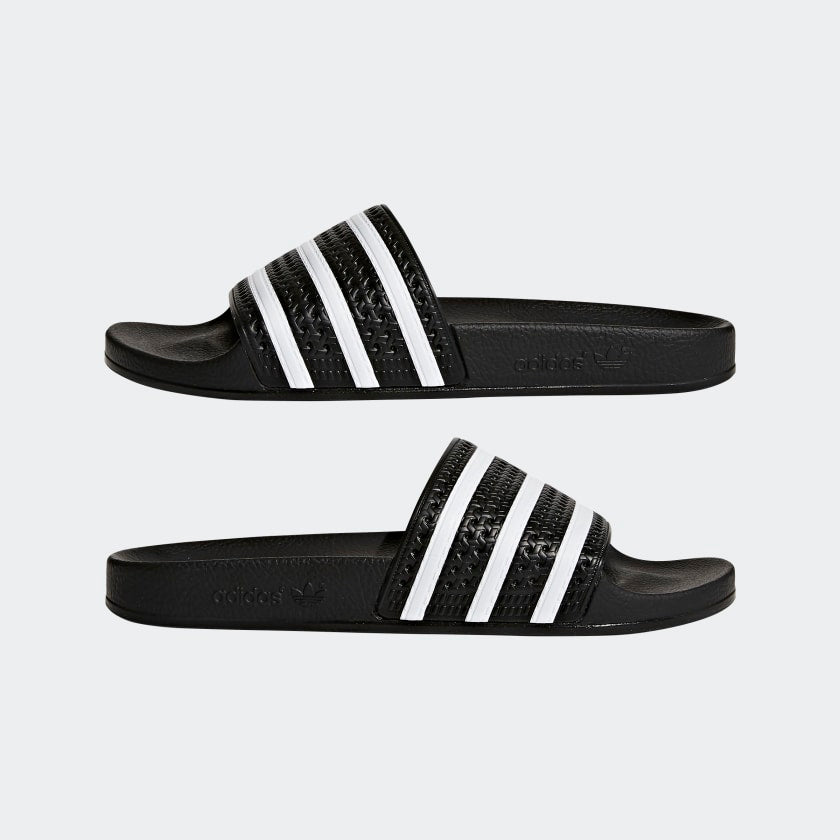 adidas Originals Adilette in Core Black White (280647) – Badesandale Paaransicht bei STICKABUSH Berlin