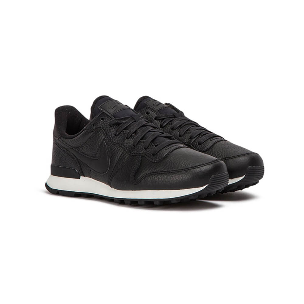 Nike Wmns Internationalist Premium - Black / Black - Summit White
