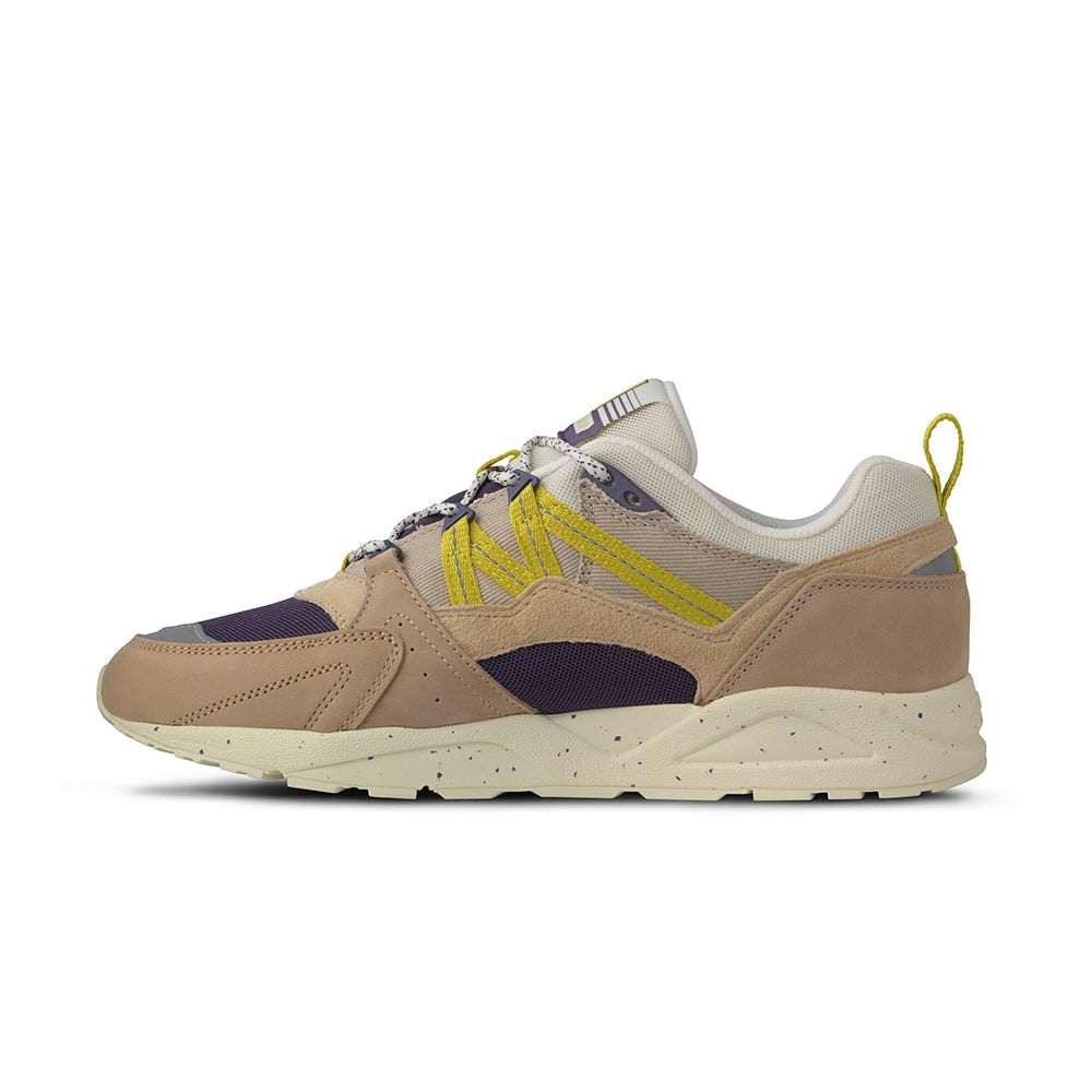 "Karhu Fusion 2.0 Sneaker Herren Flower Pack Warm Taupe Mango Mint Innnenansicht bei Stickabush Berlin.“