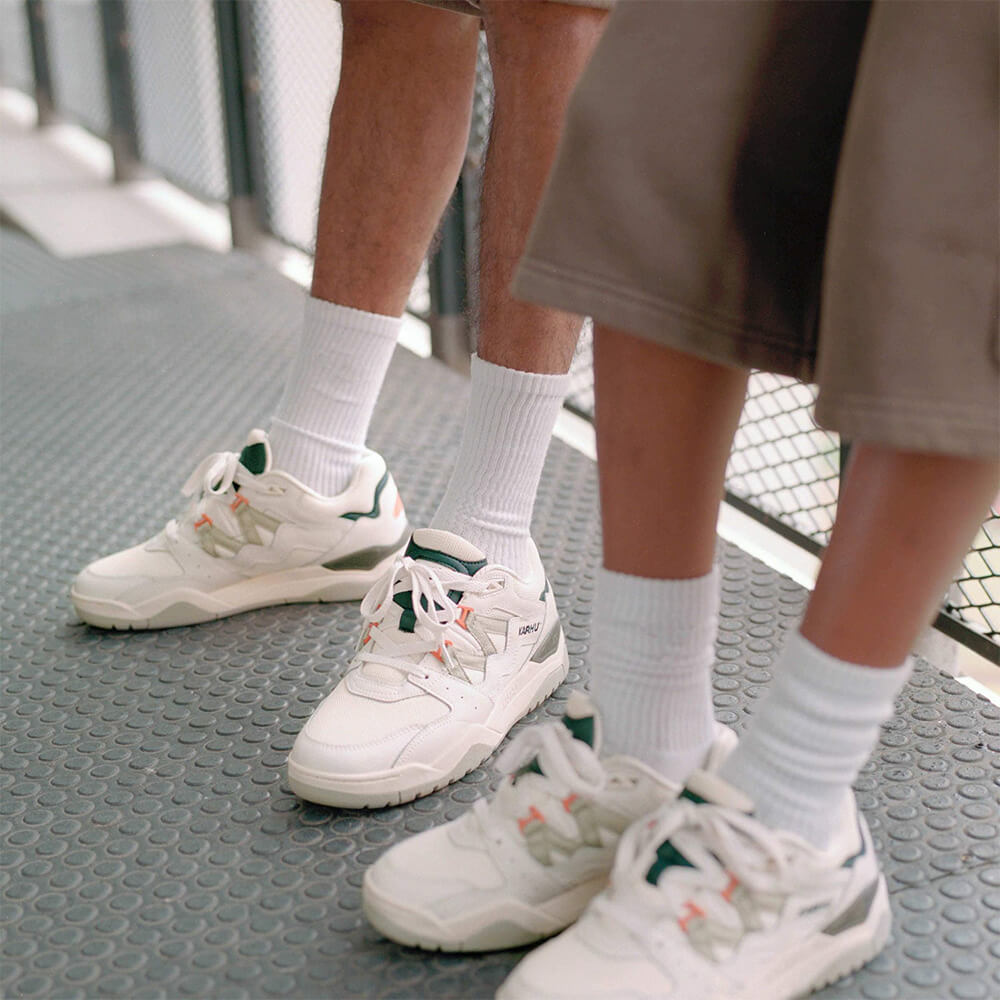 karhu sneaker fusion xt cloud dancer  stab agate grey   sneaker kaufen  schuhe kaufen  retro sneaker  streetwear in berlin  sneaker shop  karhu schuhe