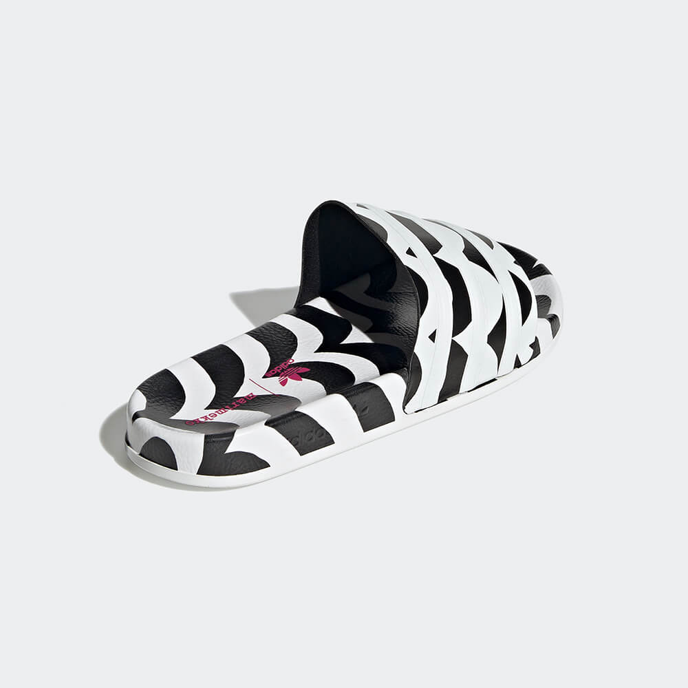 Adidas Marimekko Adilette W - Core Black / Cloud White 
