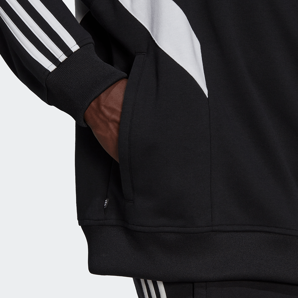 adidas originals sweatshirt rekive half-zip schwarz  stab pullover  jacke kaufen  sneaker kaufen  schuhe kaufen  adidas schuhe  sneaker shop berlin
