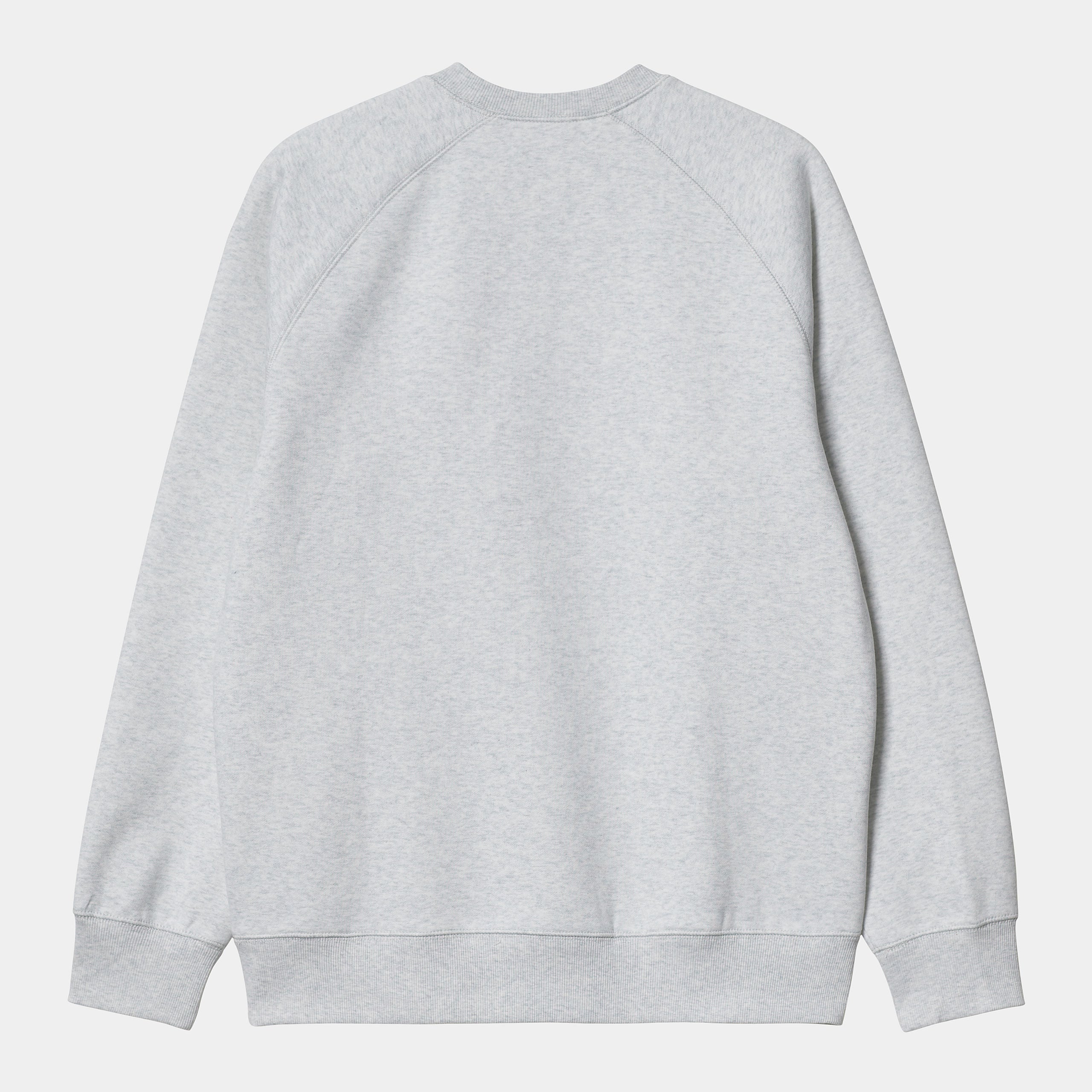 carhartt pullover chase sweatshirt hellgrau  stab ash heather  pullover kaufen  sweatshirt kaufen  carhartt streetwear shop  carhartt shop berlin  carhartt wip