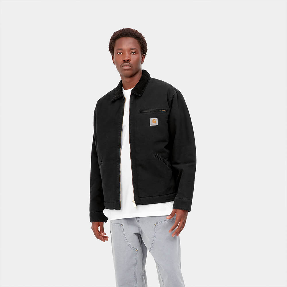 carhartt jacke og detroit jacket schwarz  stab detroit  jacke kaufen  jacken kaufen  berlin streetwear store  carhartt wip